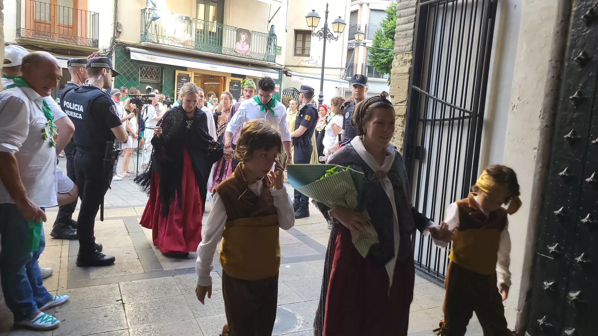 Misa Pontifical de San Lorenzo presidida por el obispo Pedro Aguado