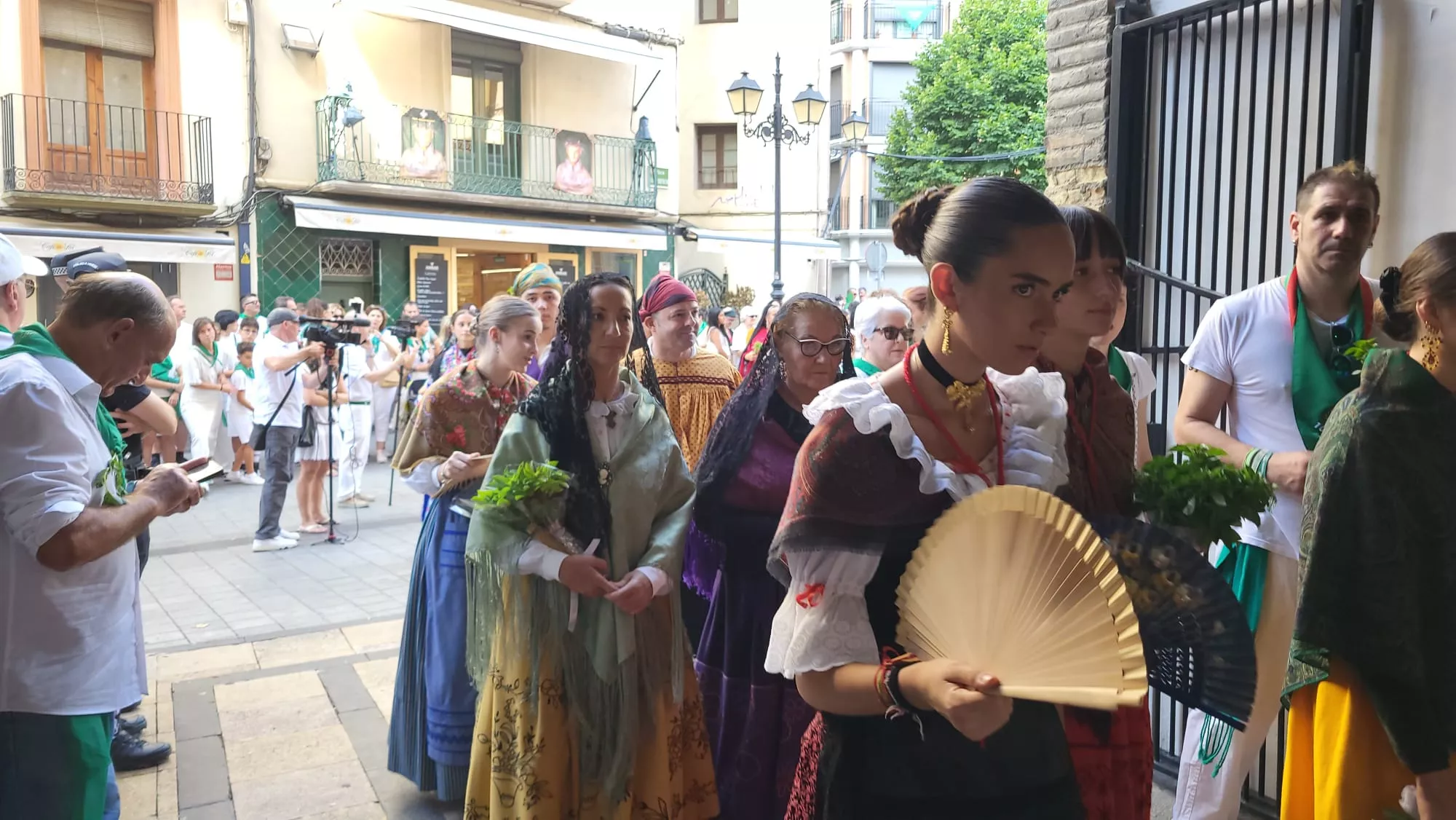 Misa Pontifical de San Lorenzo presidida por el obispo Pedro Aguado