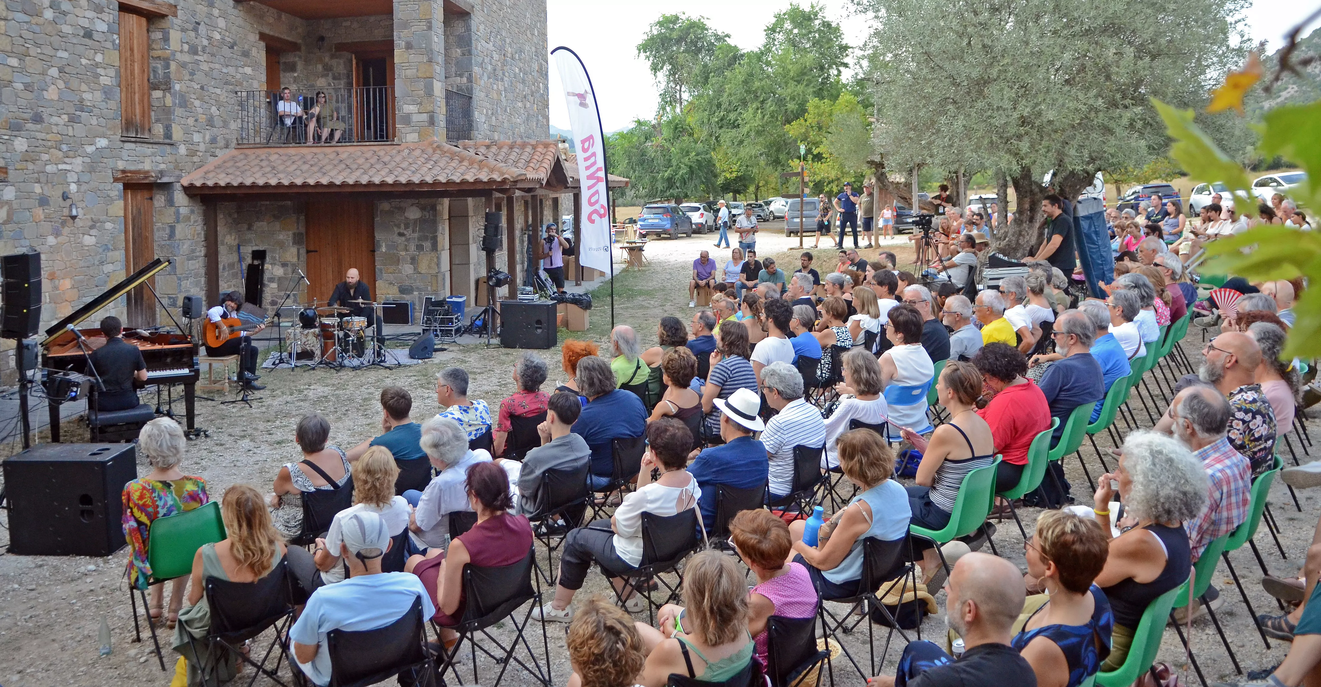 Aldea de Puy de Cinca en la actuación del Sonna