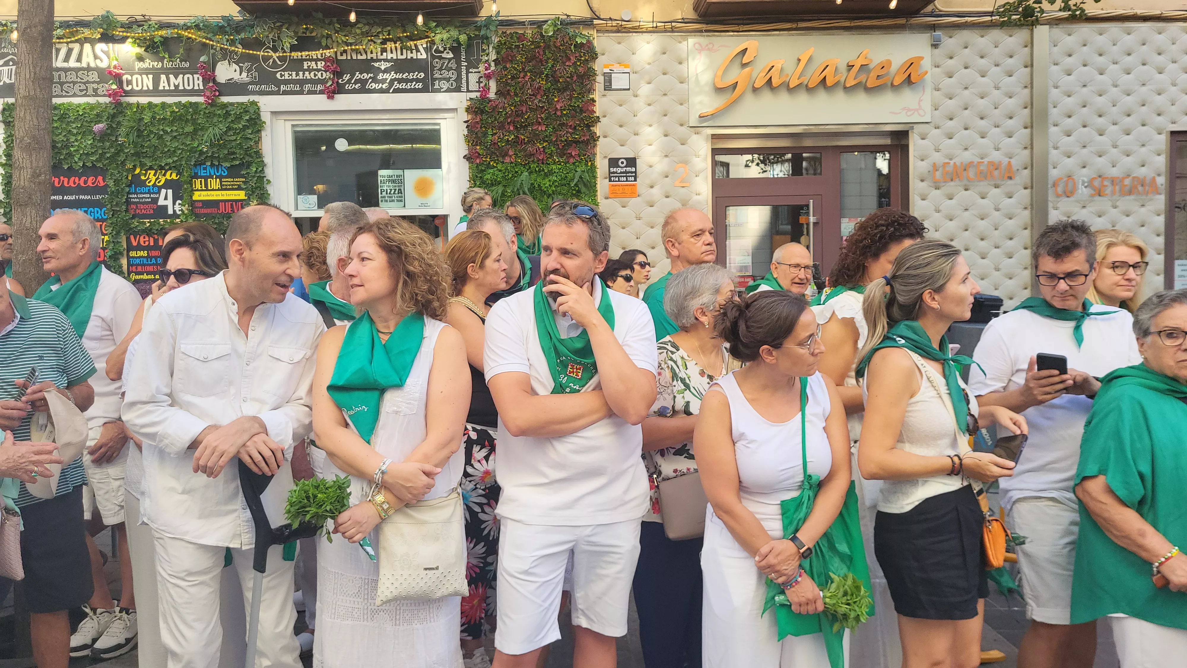 Procesión de San Lorenzo 2025. Foto Mercedes Manterola