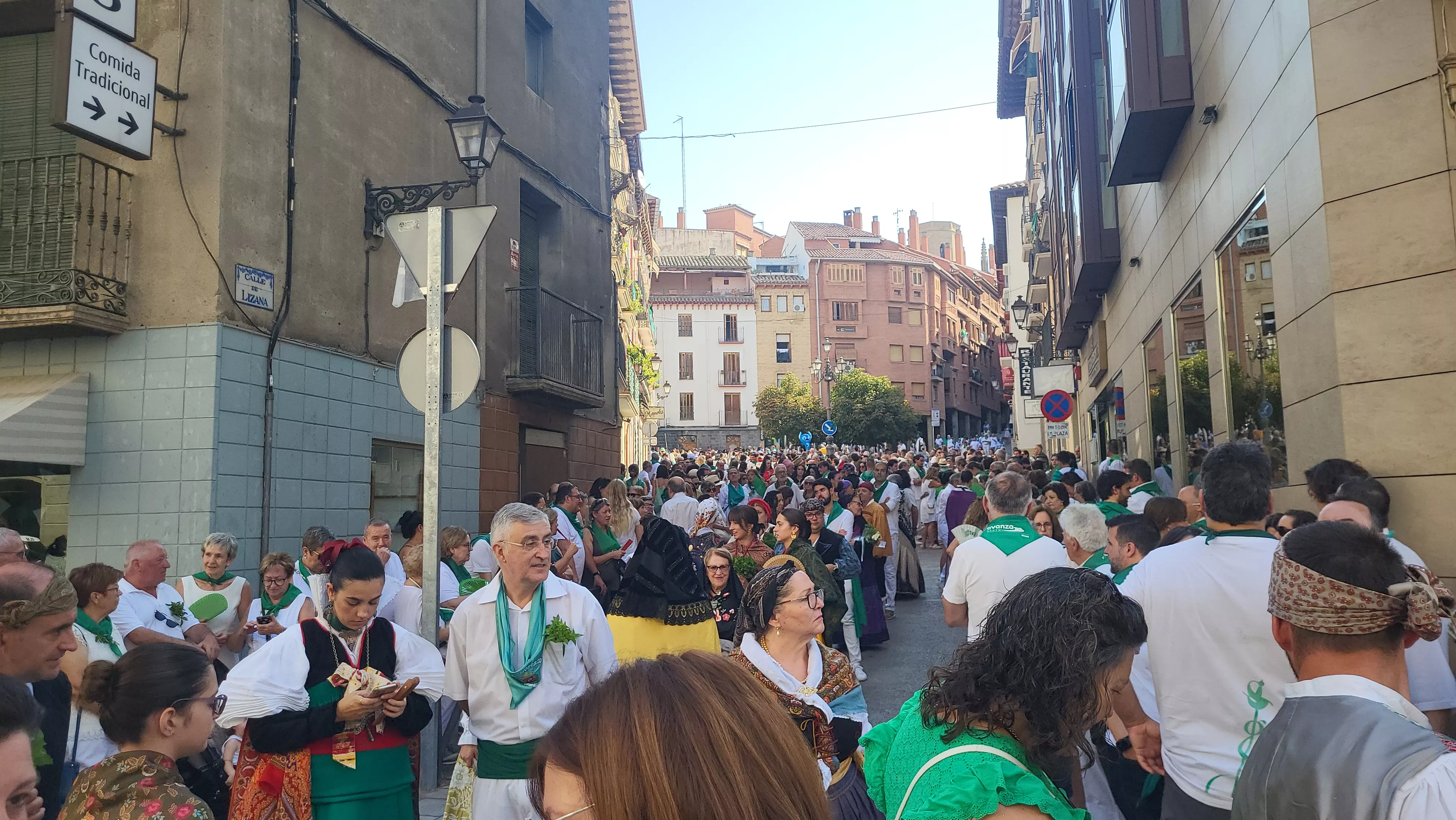 Procesión de San Lorenzo 2025. Foto Mercedes Manterola