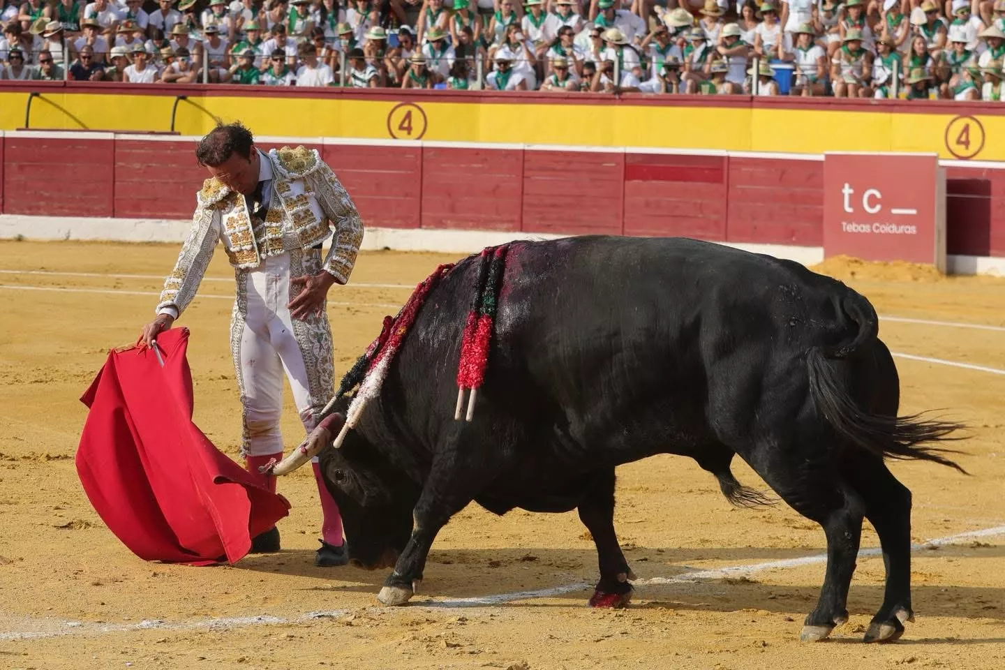 Primera corrida de la Feria 2025. Foto: Tauroemoción
