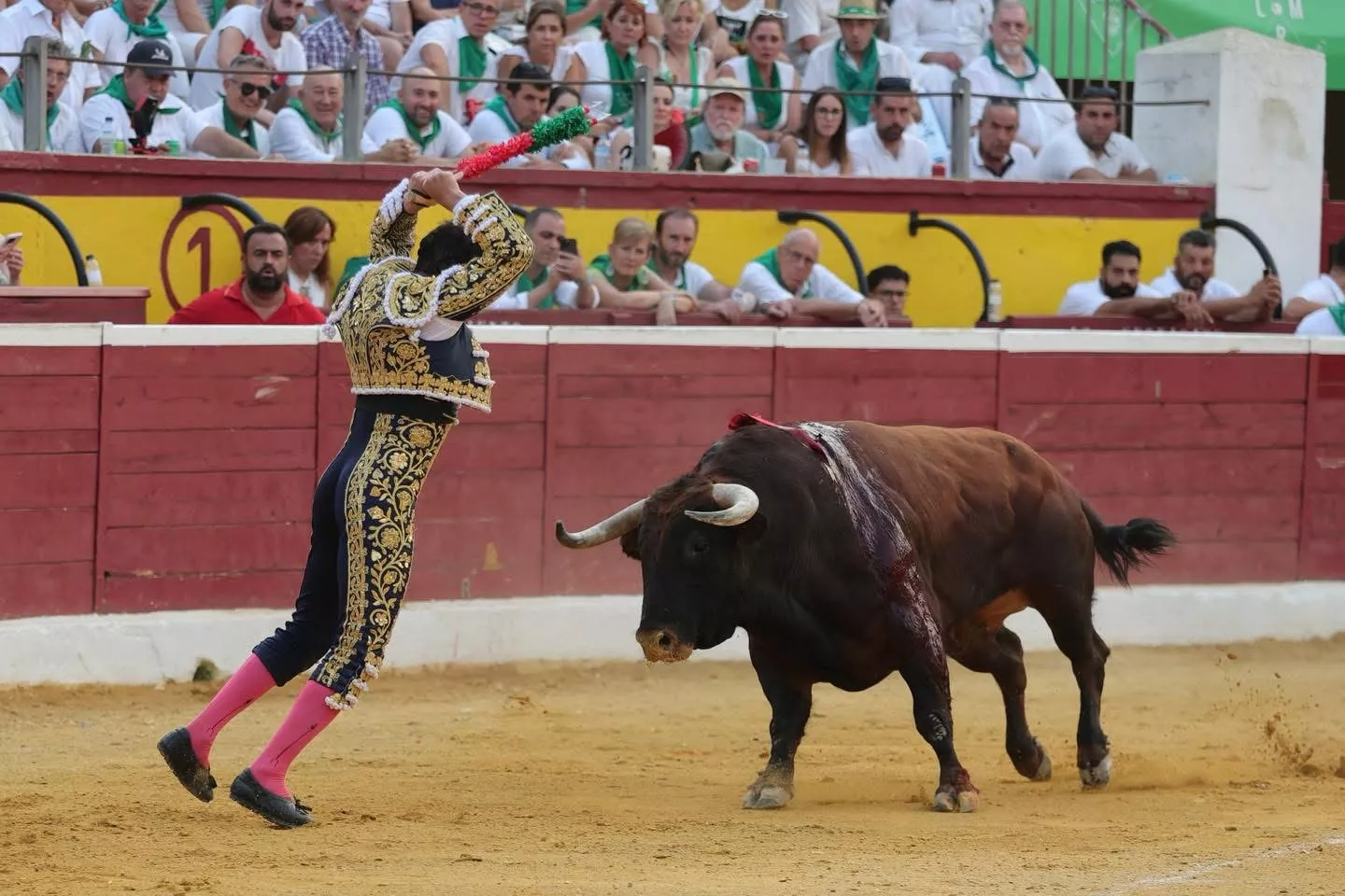Primera corrida de la Feria 2025. Foto: Tauroemoción