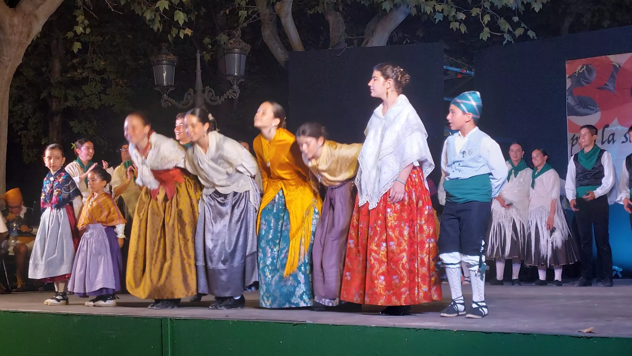  Elenco en el Parque Miguel Servet