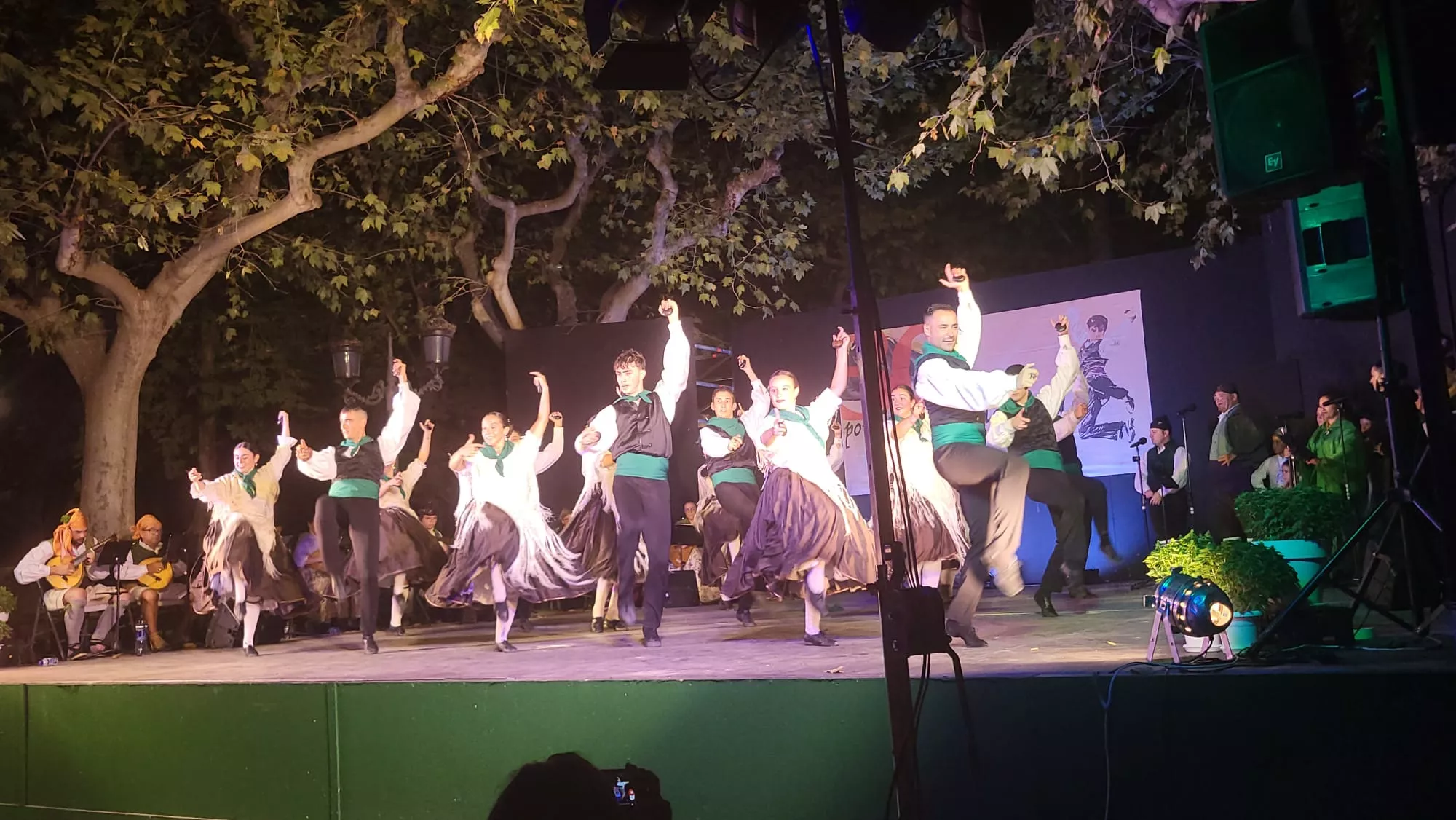  Elenco en el Parque Miguel Servet