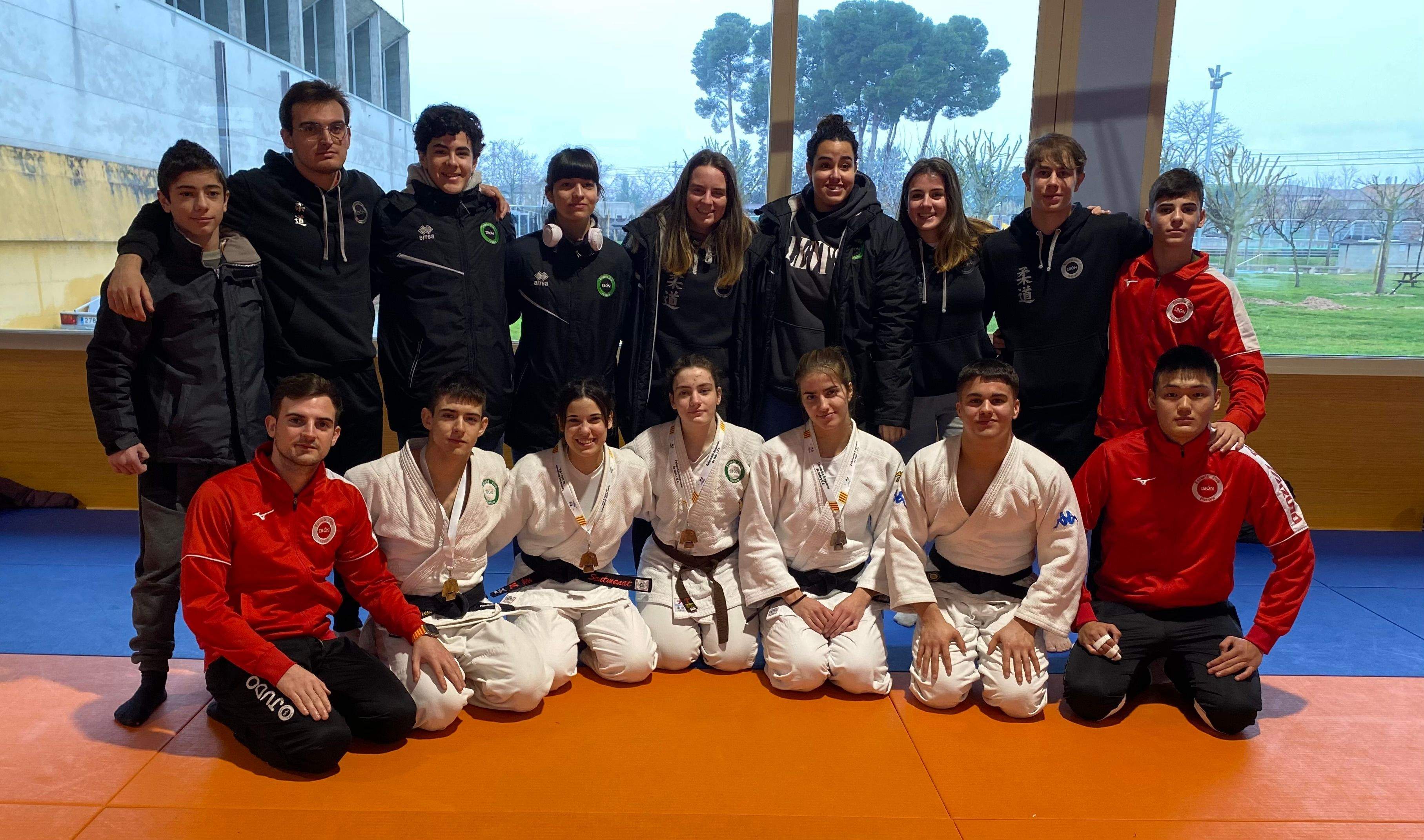 Cuatro metales para el Club Judo Ibón para comenzar el año.