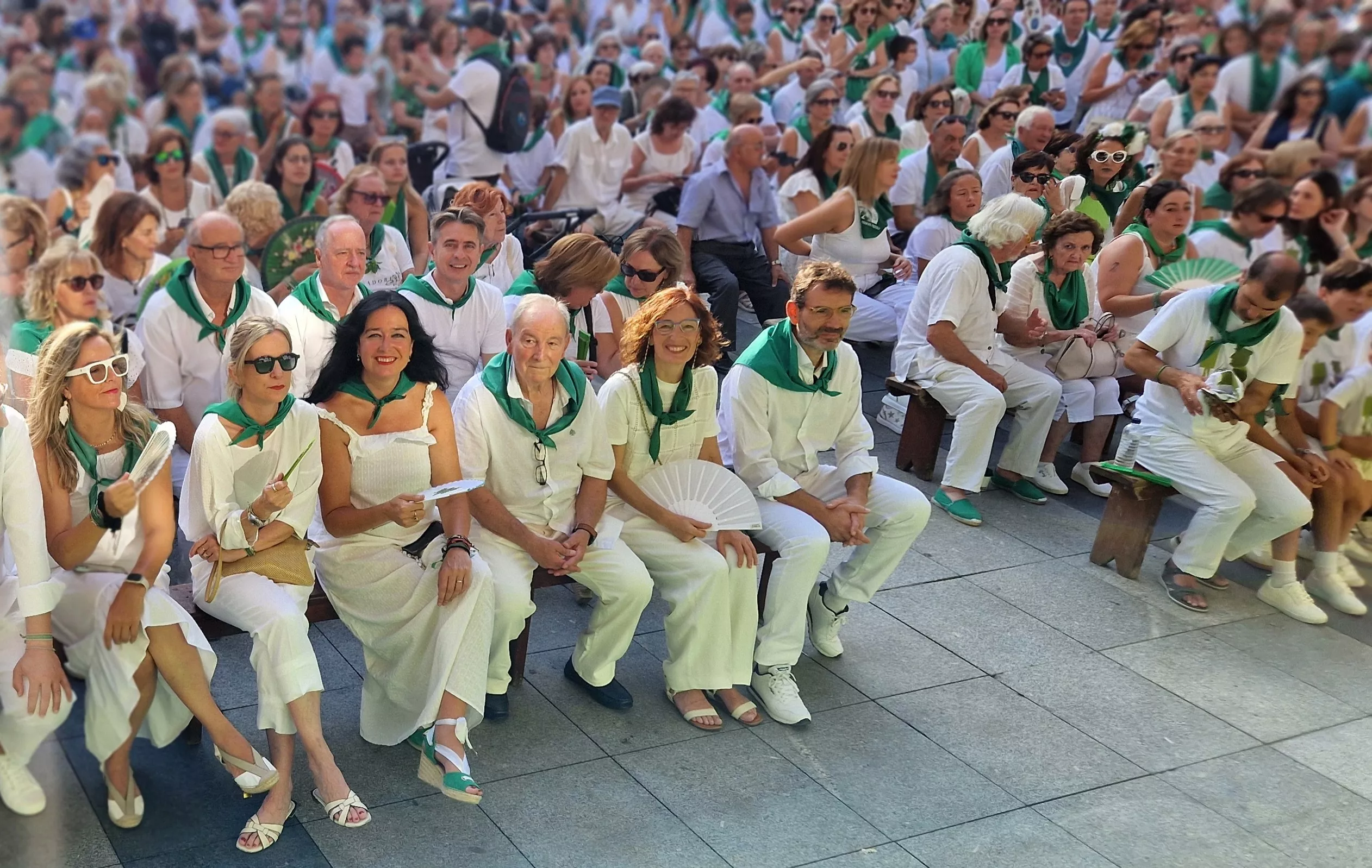 Homenaje a la Casa del Pintor en la Fiesta del Mercado. Foto Myriam Martínez