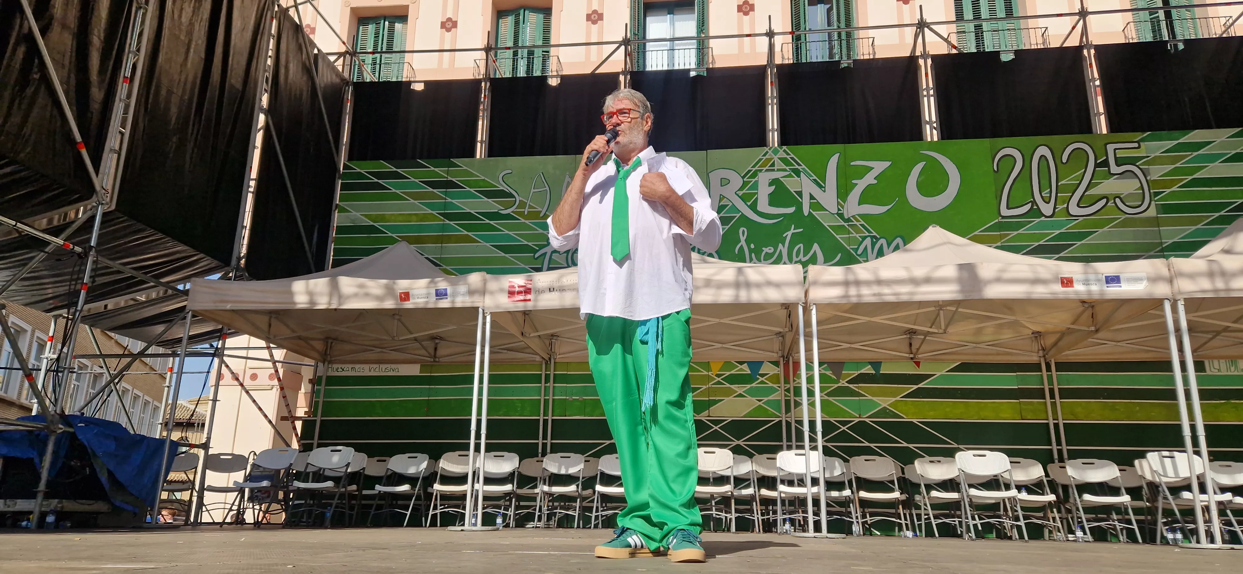 Homenaje a la Casa del Pintor en la Fiesta del Mercado. Foto Myriam Martínez