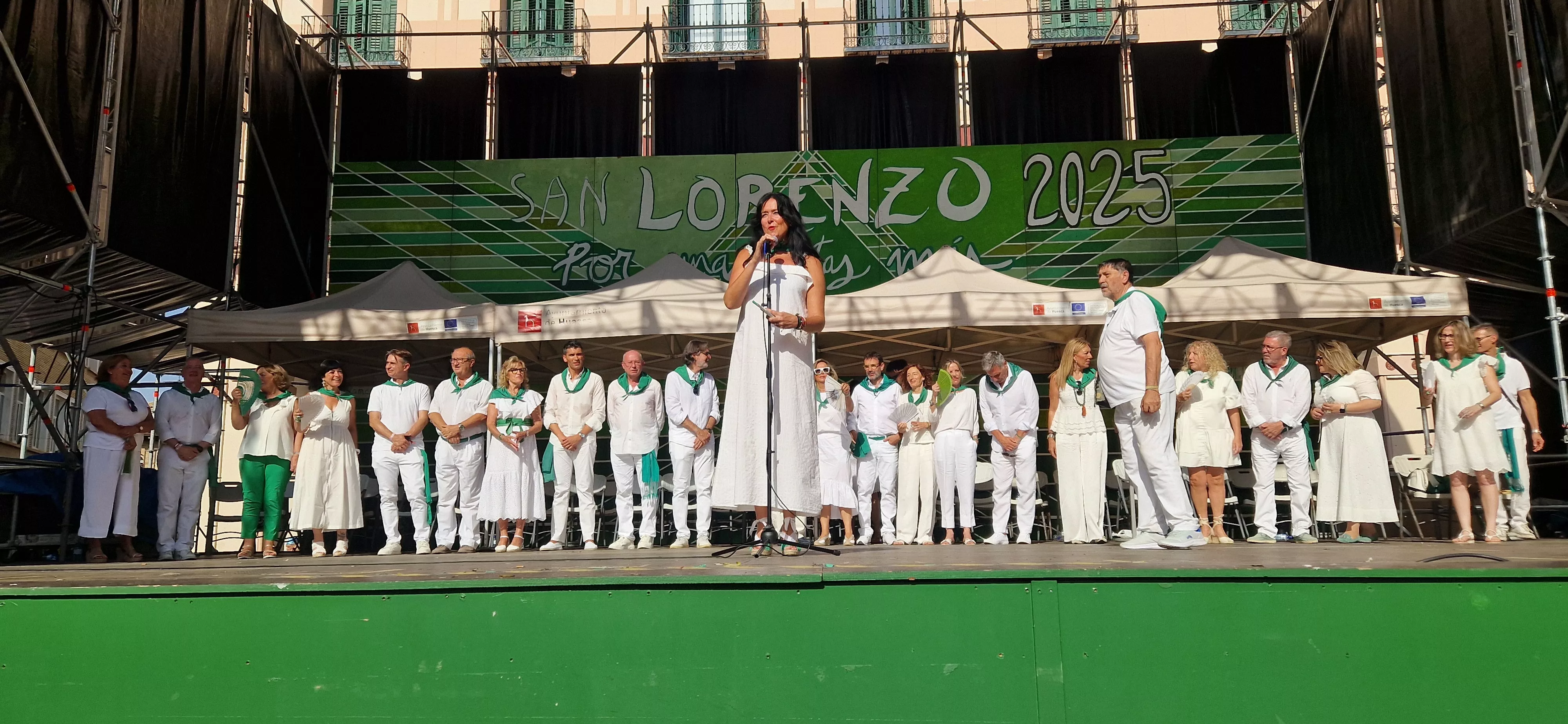 Homenaje a la Casa del Pintor en la Fiesta del Mercado. Foto Myriam Martínez 