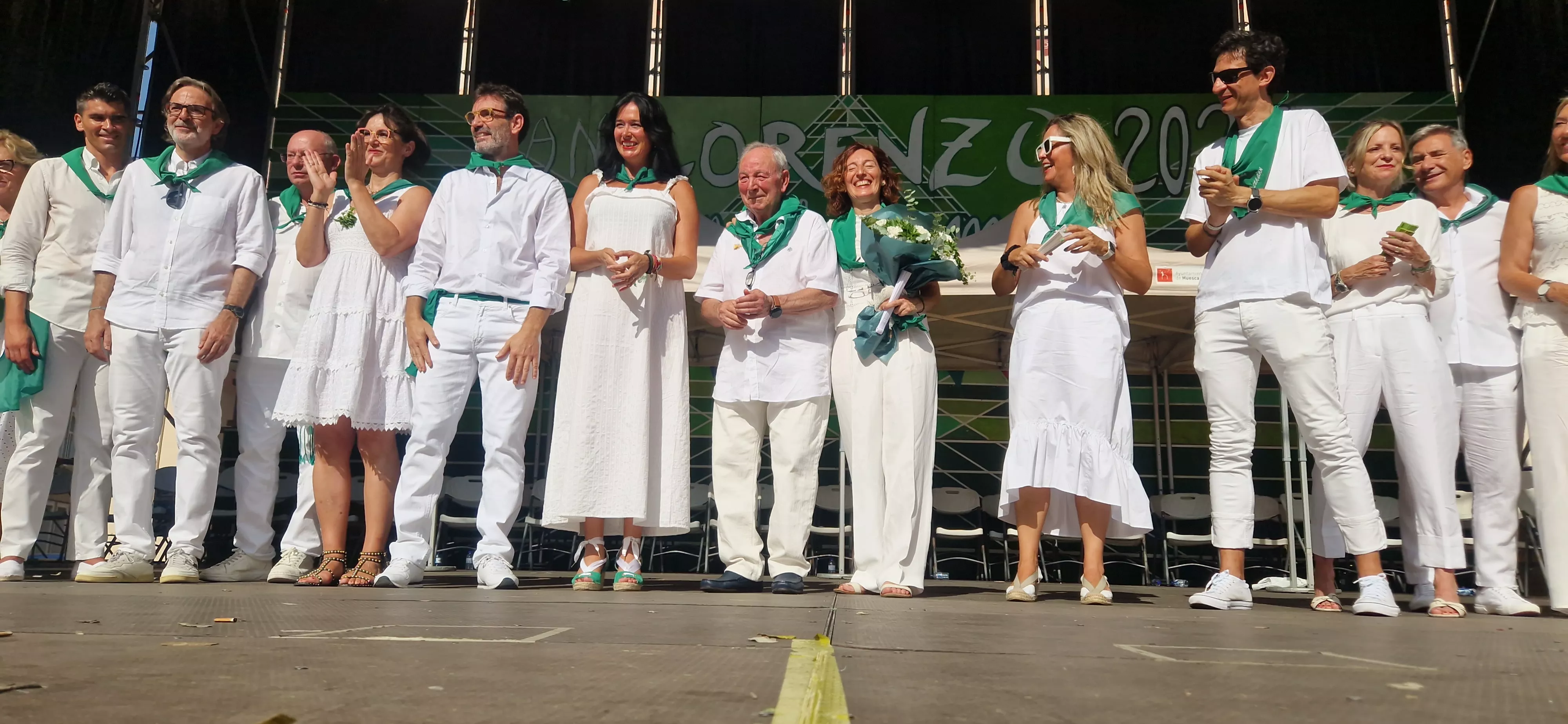 Homenaje a la Casa del Pintor en la Fiesta del Mercado. Foto Myriam Martínez 