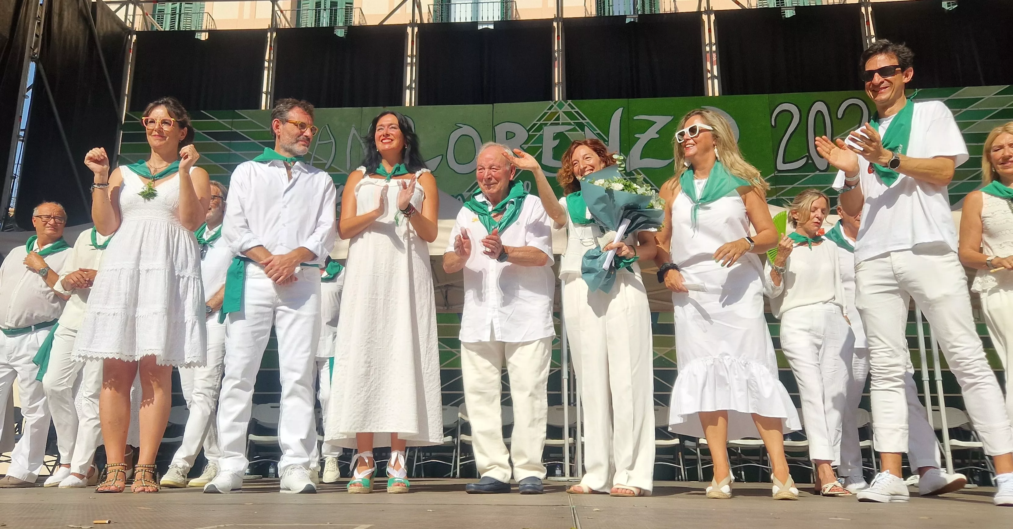 Homenaje a la Casa del Pintor en la Fiesta del Mercado. Foto Myriam Martínez Homenaje a la Casa del Pintor en la Fiesta del Mercado. Foto Myriam Martínez