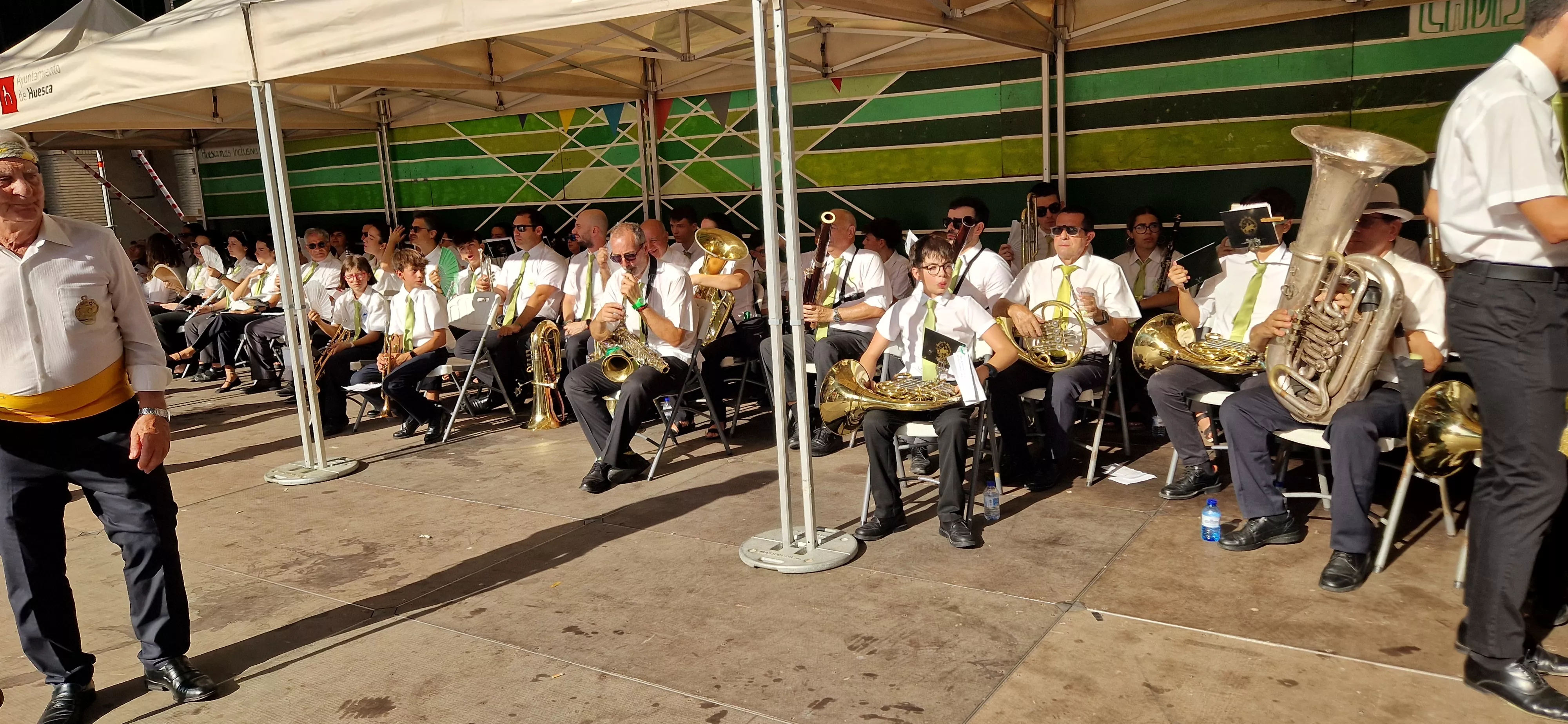 Danzantes en la Fiesta del Mercado. Foto Myriam Martínez 