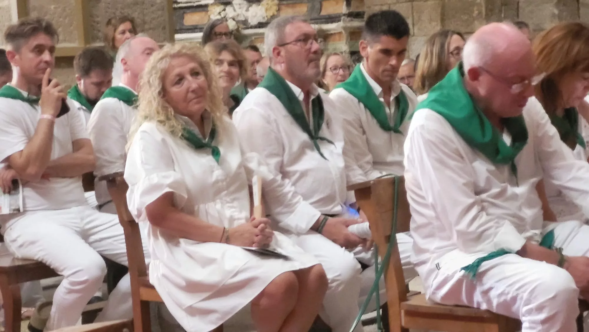 Histórica actuación de los Danzantes en el Santuario de Loreto