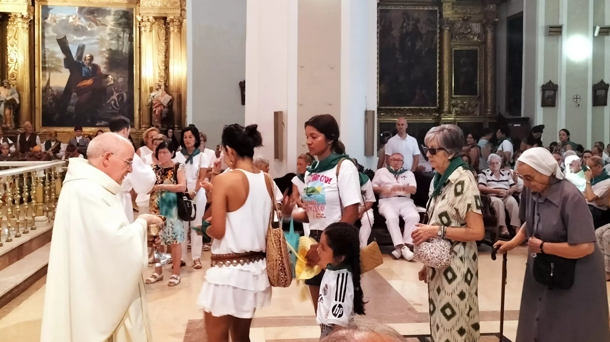 Misa del Día del Cofrade de la Real de San Lorenzo en Huesca
