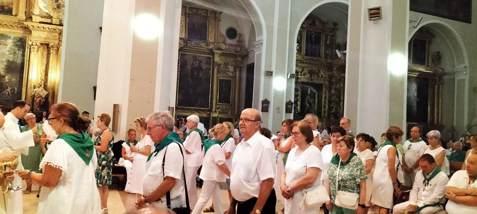 Misa del Día del Cofrade de la Real de San Lorenzo en Huesca