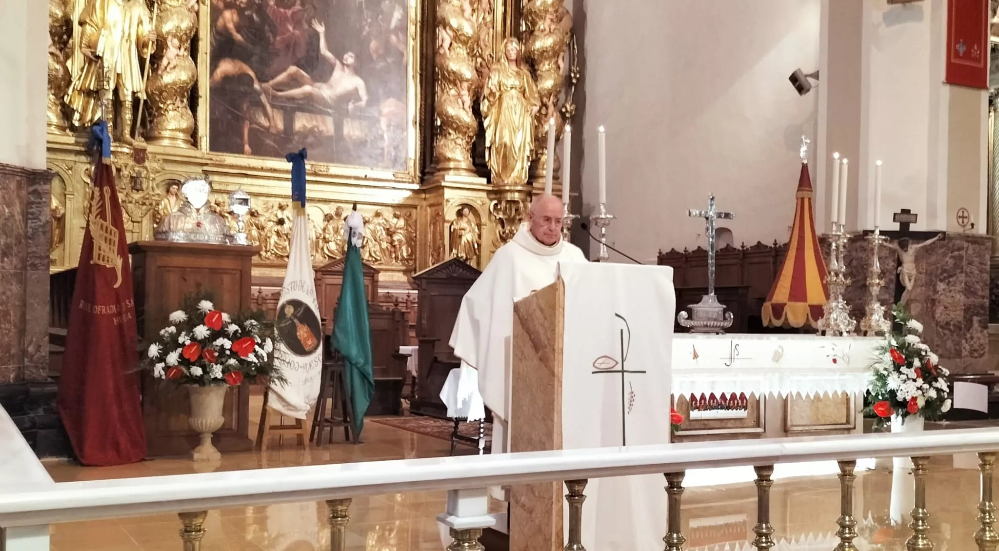 Misa del Día del Cofrade de la Real de San Lorenzo en Huesca