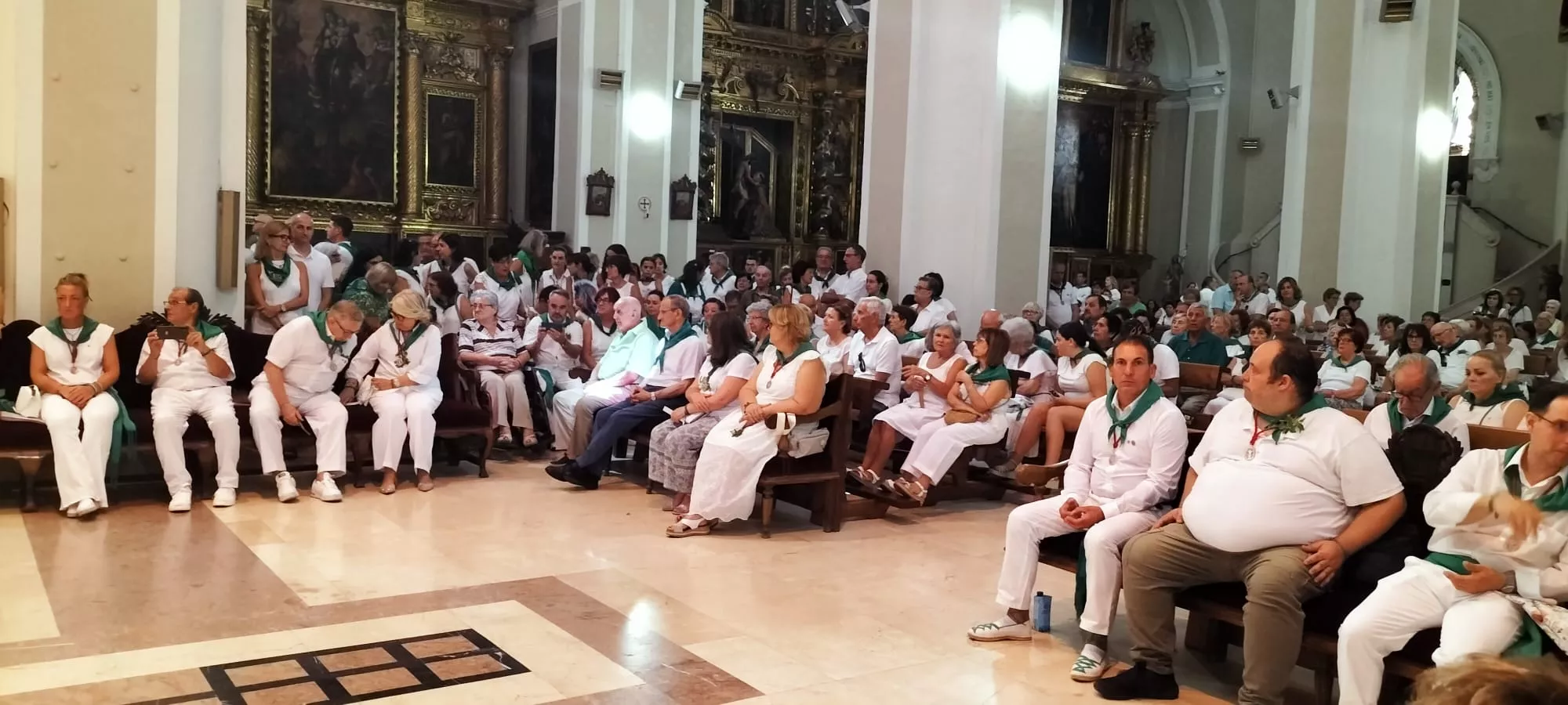 Misa del Día del Cofrade de la Real de San Lorenzo en Huesca