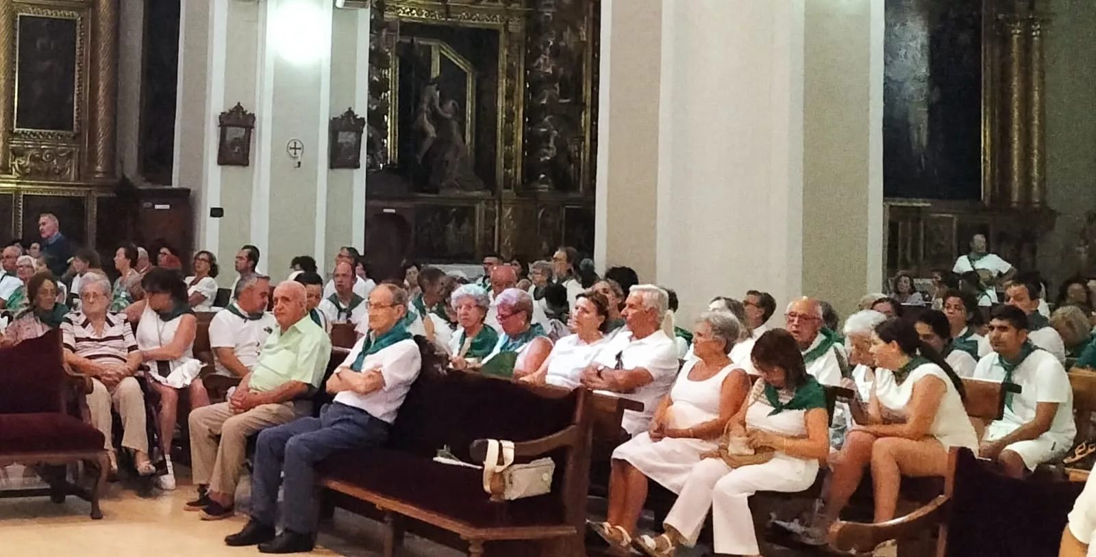 Misa del Día del Cofrade de la Real de San Lorenzo en Huesca