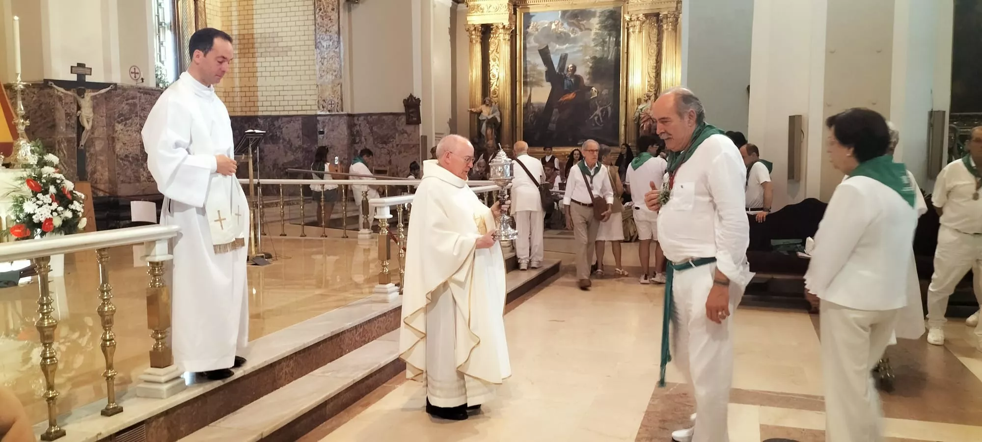 Misa del Día del Cofrade de la Real de San Lorenzo en Huesca