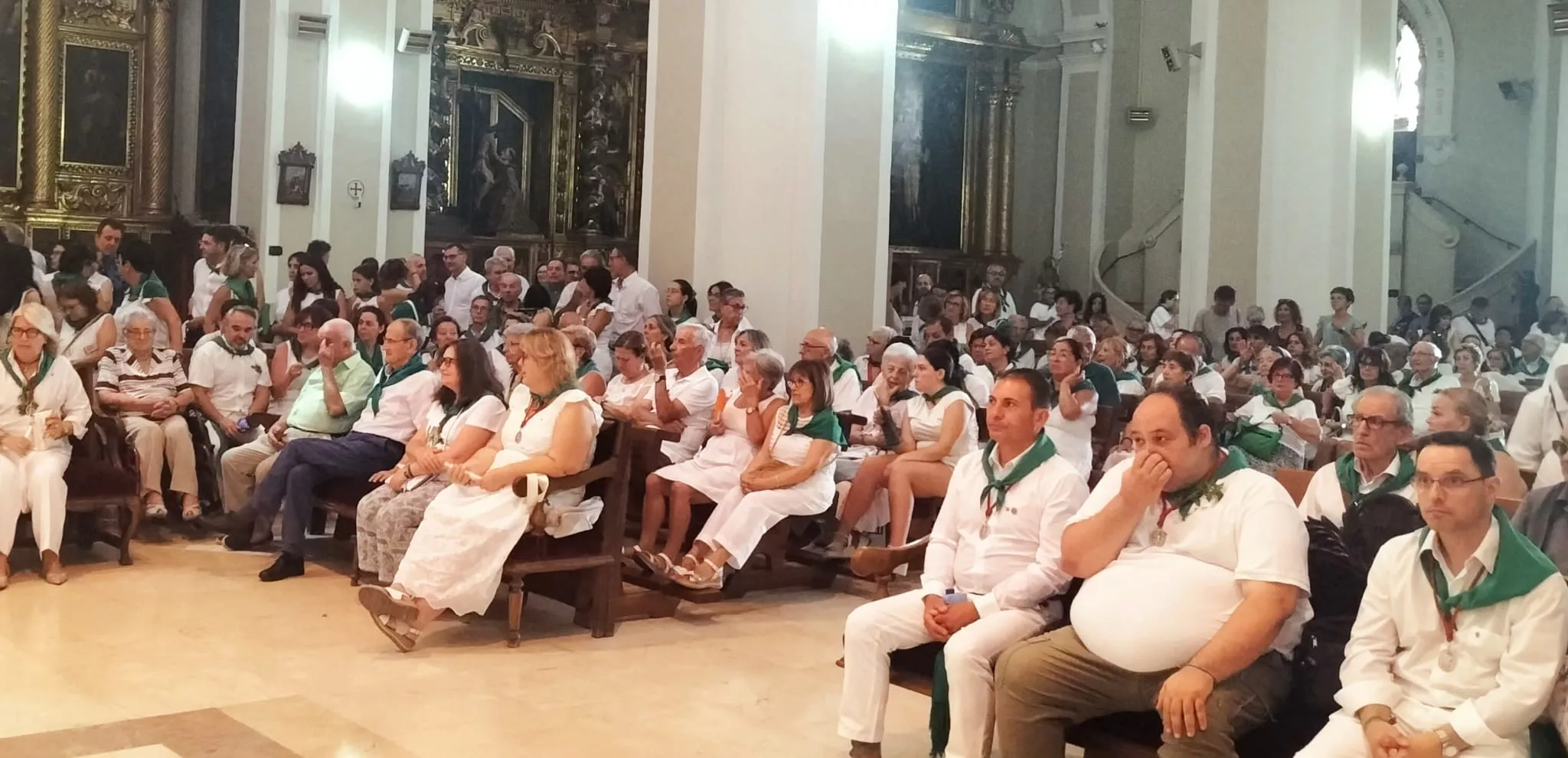 Misa del Día del Cofrade de la Real de San Lorenzo en Huesca