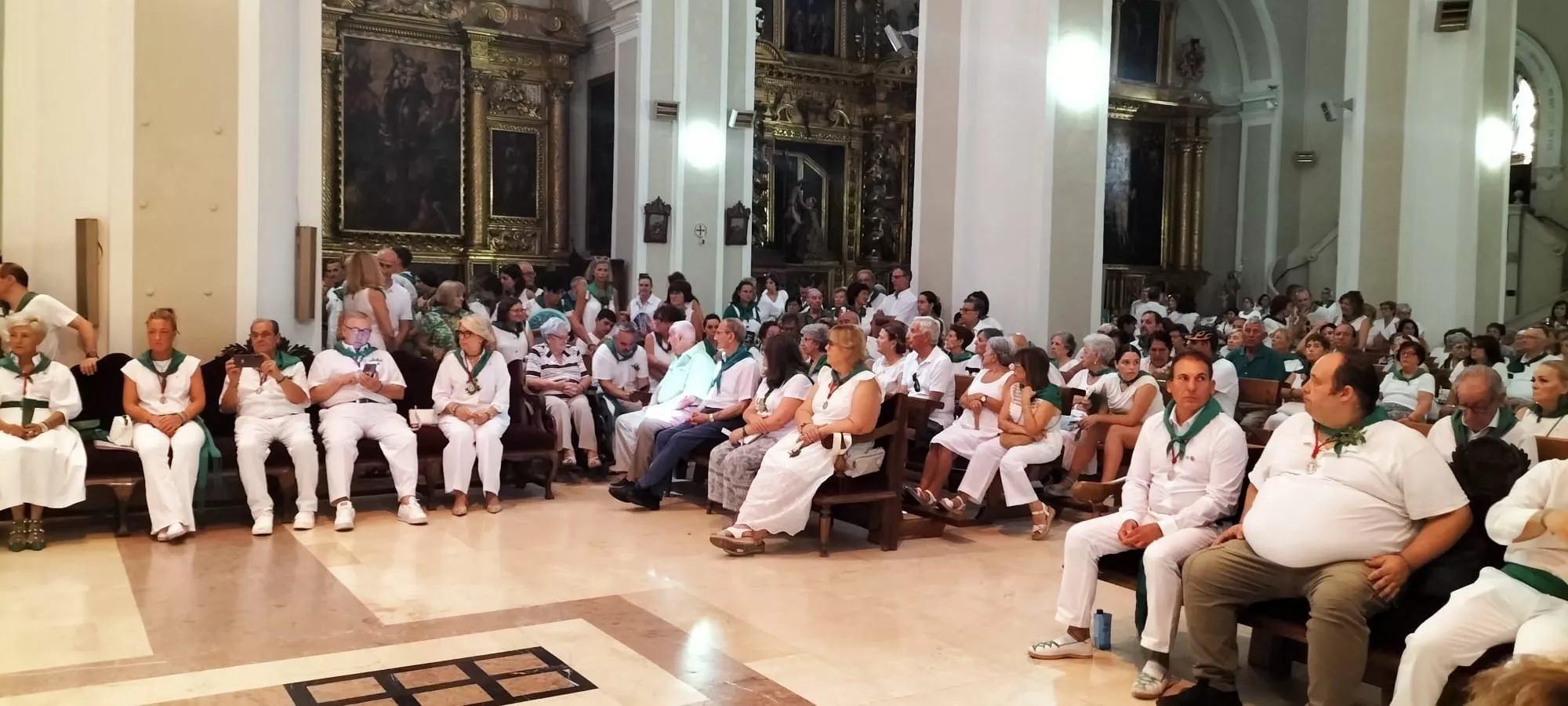 Misa del Día del Cofrade de la Real de San Lorenzo en Huesca