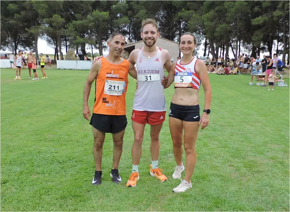 Abdeslam, Jorge Pérez y Eva Morraja