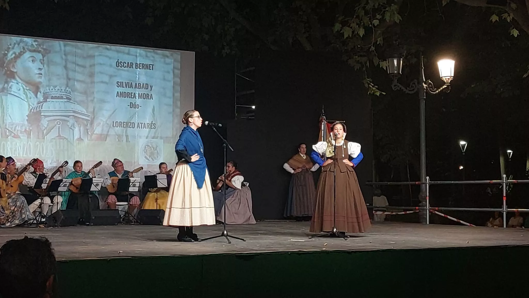 Estirpe de Aragonia en el Parque Miguel Servet en San Lorenzo