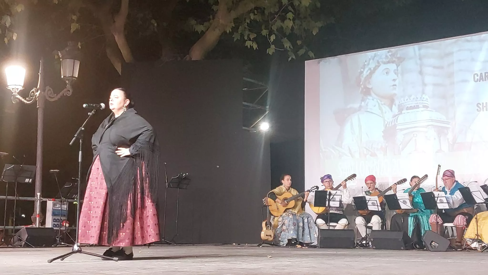 Estirpe de Aragonia en el Parque Miguel Servet en San Lorenzo