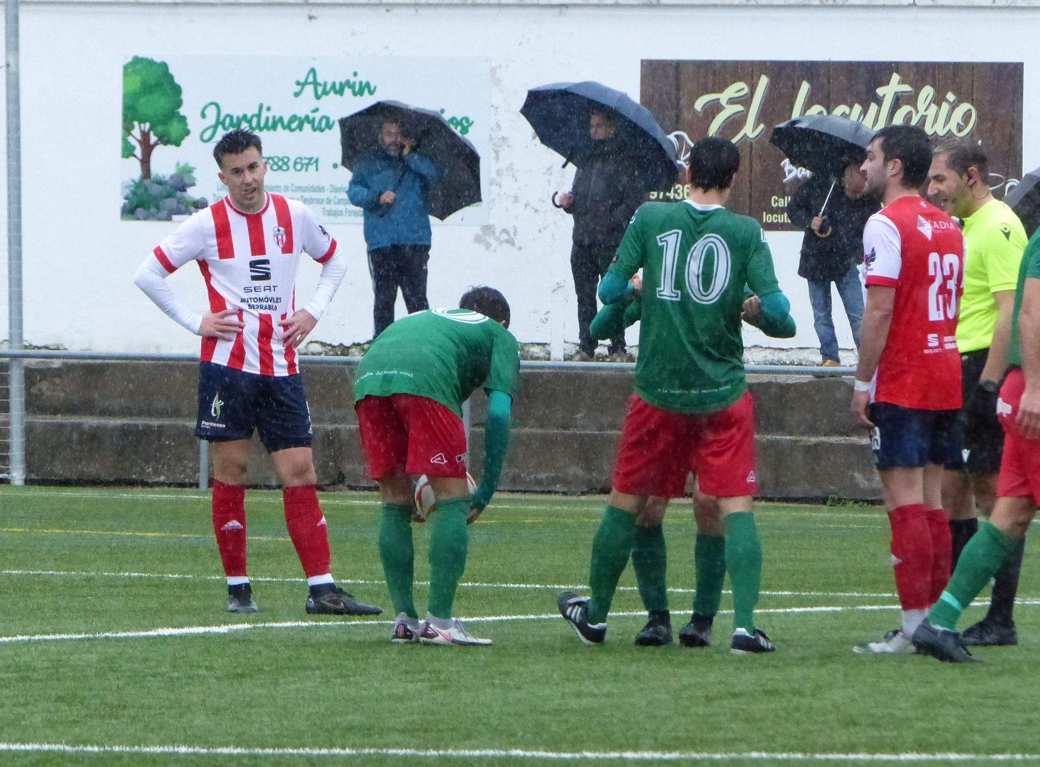 Foto de archivo de un partido entre el Jacetano y el Sabiñánigo. Foto: Facebook Deporte Cantera Sabiñánigo