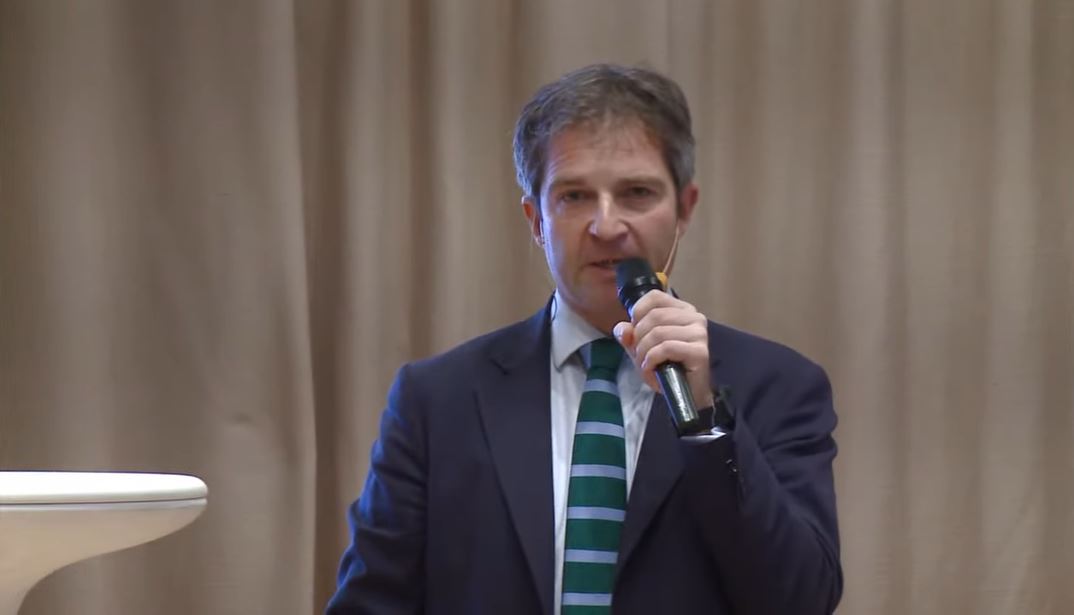 Ignacio Alastruey, en el Foro Expía de Huesca.