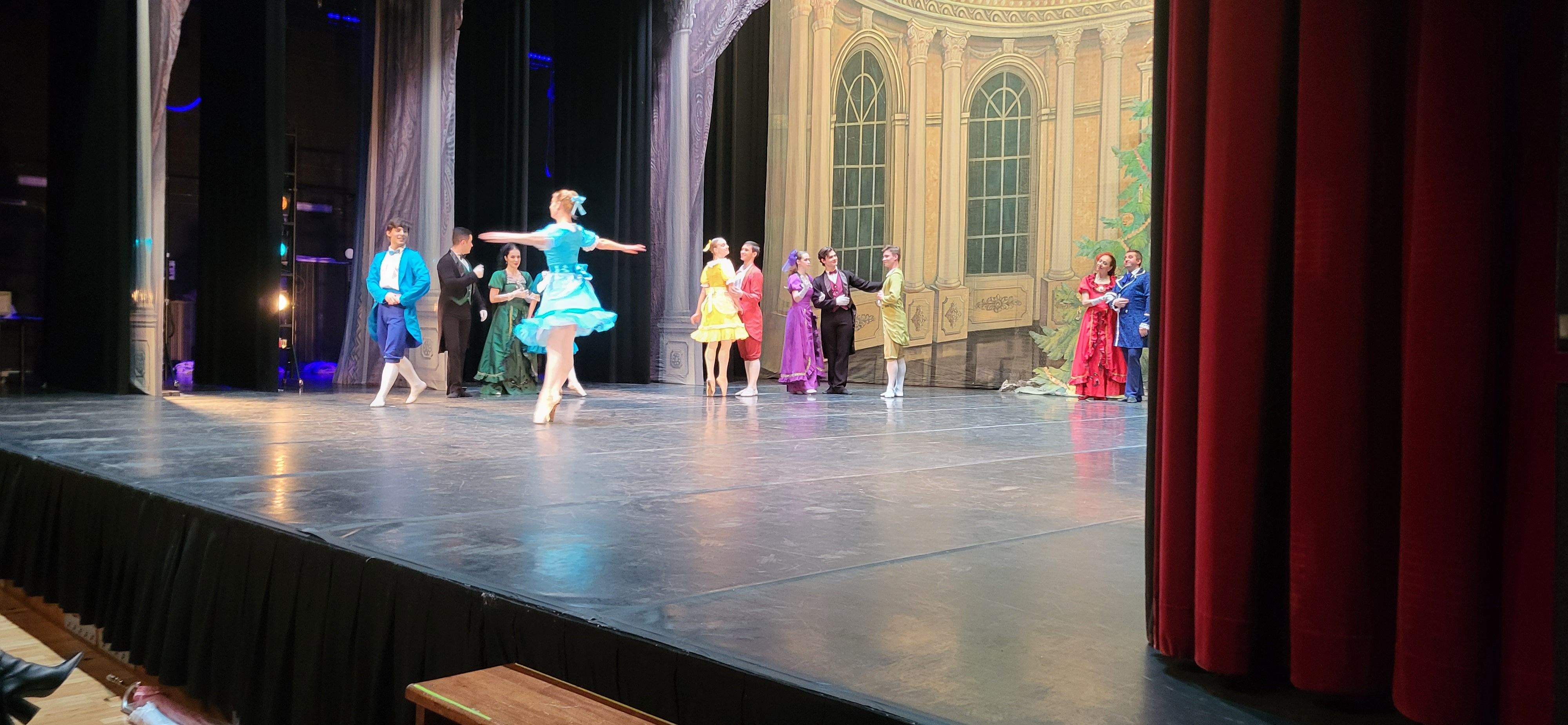 Imágenes del espectáculo del Cascanueces, a cargo del Ballet Clásico de Ucrania 