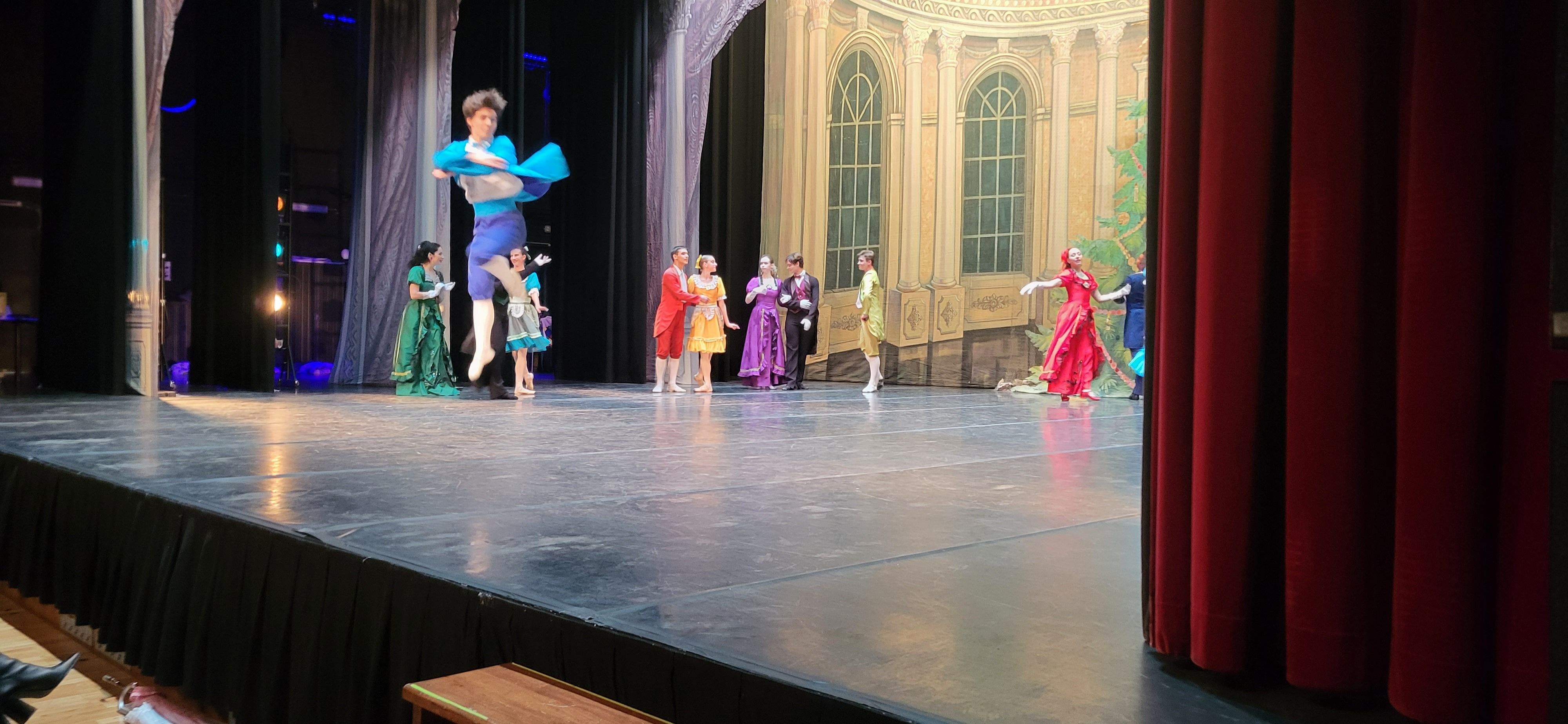 Imágenes del espectáculo del Cascanueces, a cargo del Ballet Clásico de Ucrania 