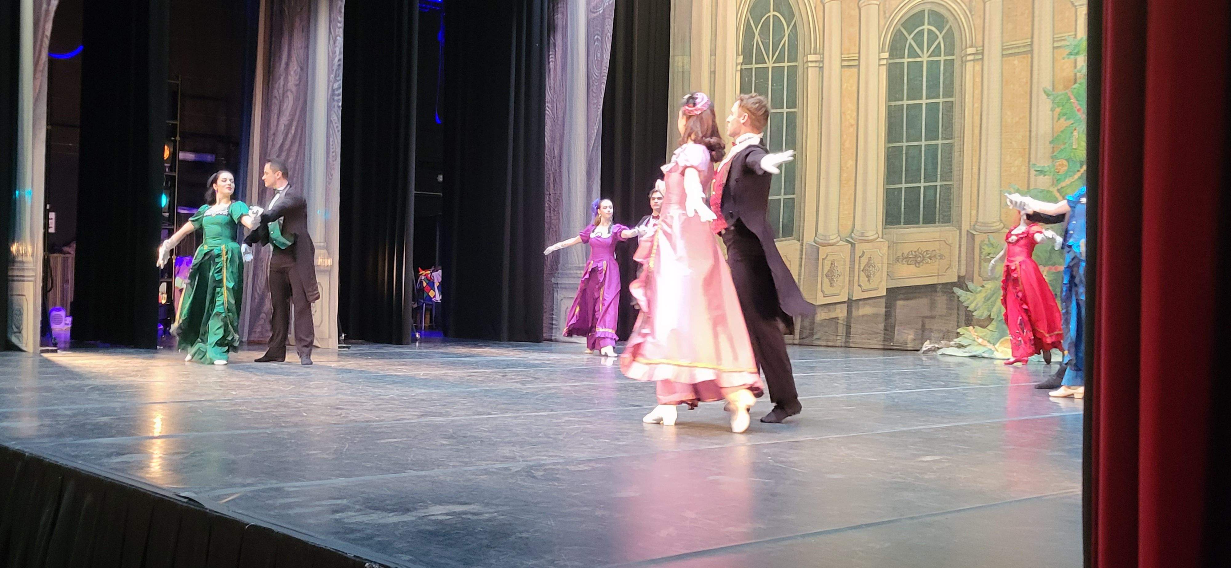 Imágenes del espectáculo del Cascanueces, a cargo del Ballet Clásico de Ucrania 