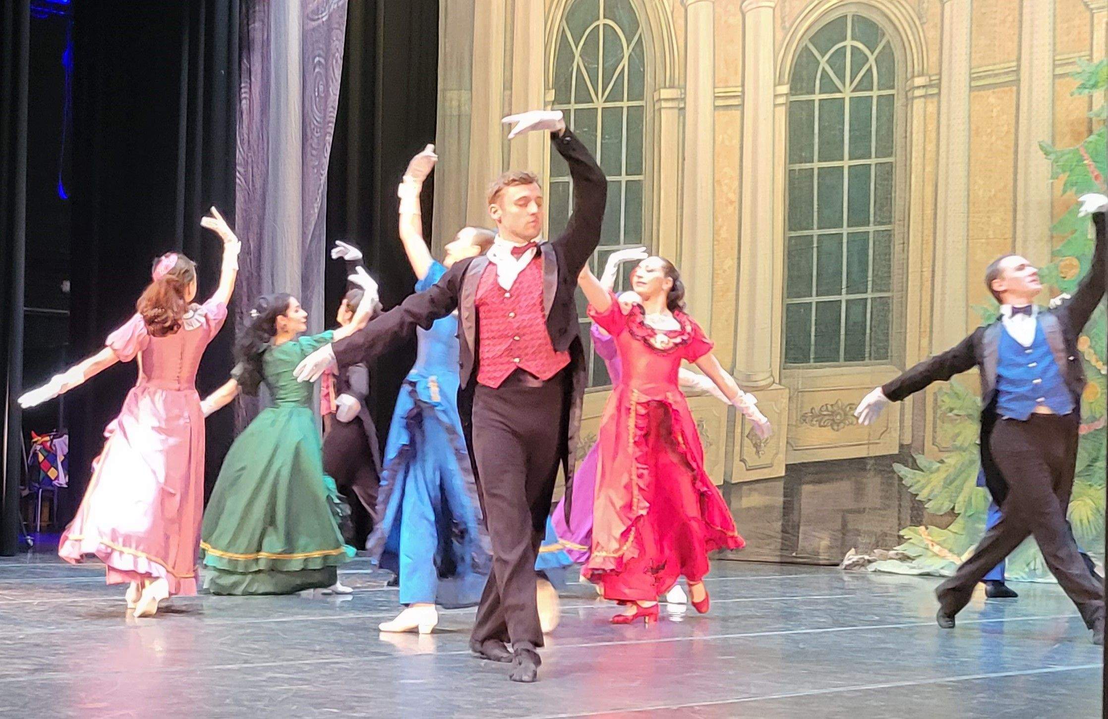 Imágenes del espectáculo del Cascanueces, a cargo del Ballet Clásico de Ucrania 