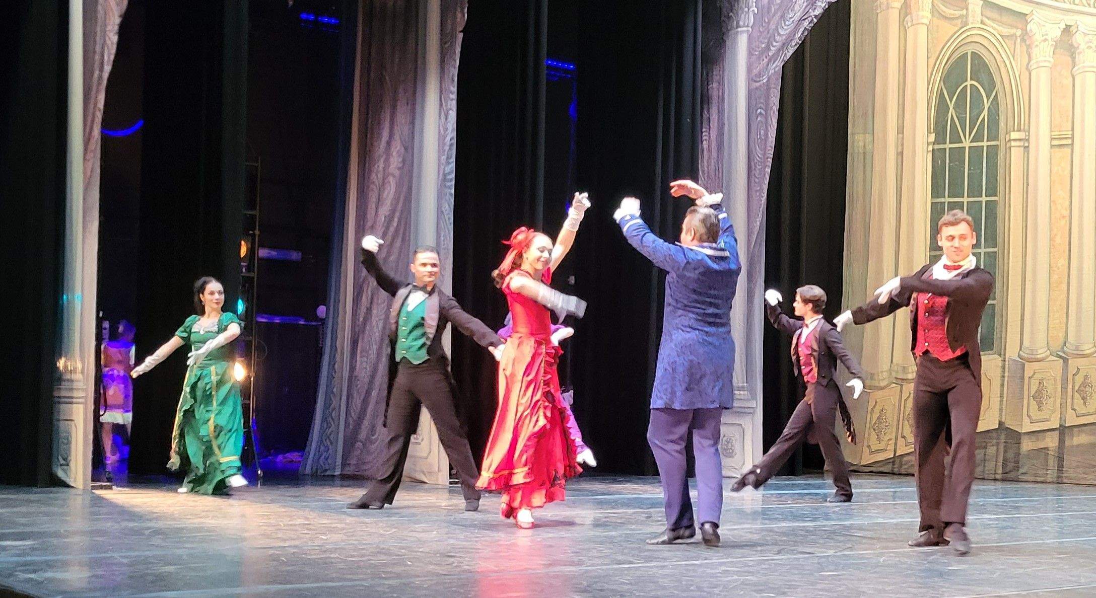 Imágenes del espectáculo del Cascanueces, a cargo del Ballet Clásico de Ucrania 