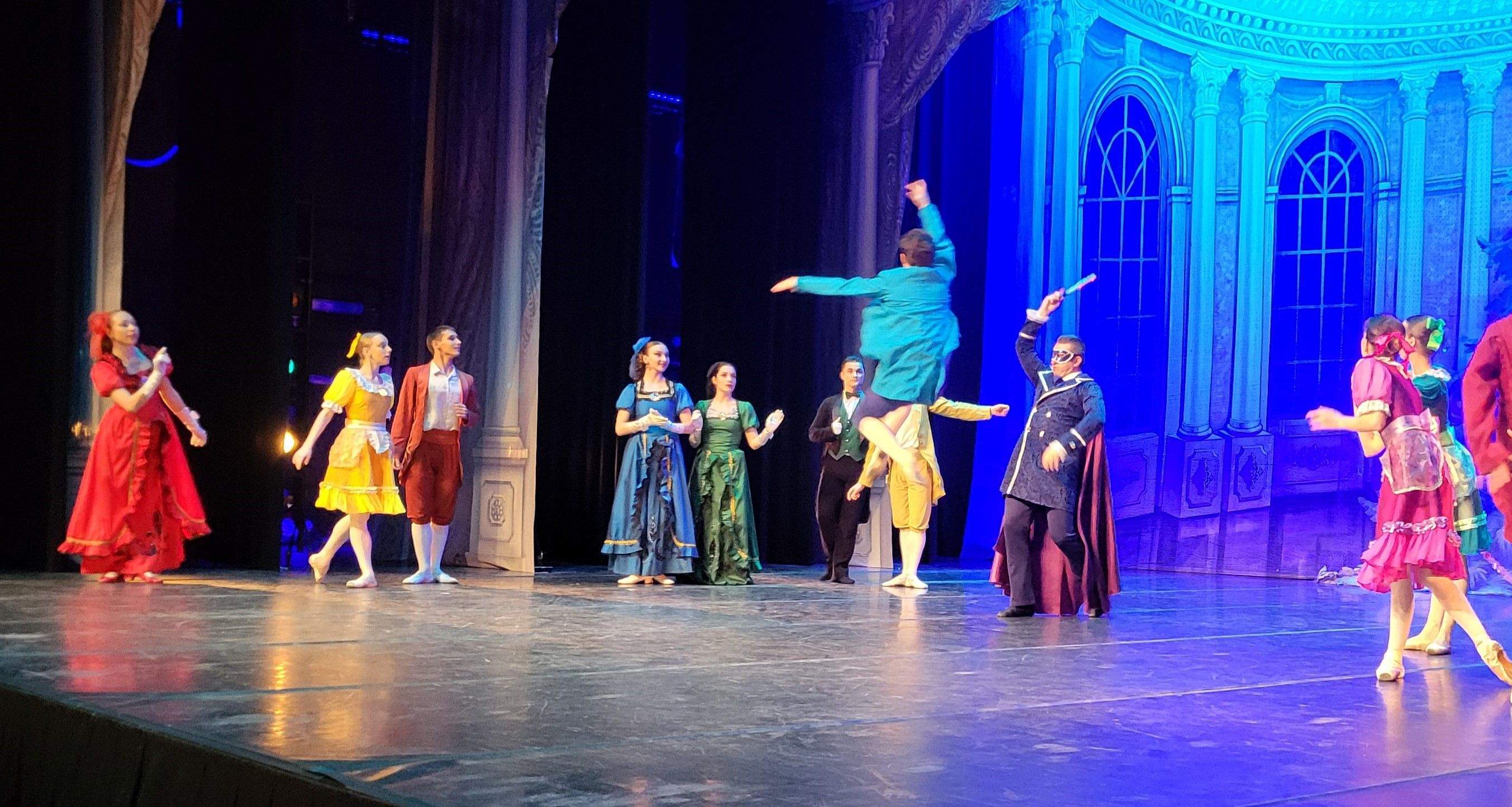 Imágenes del espectáculo del Cascanueces, a cargo del Ballet Clásico de Ucrania 