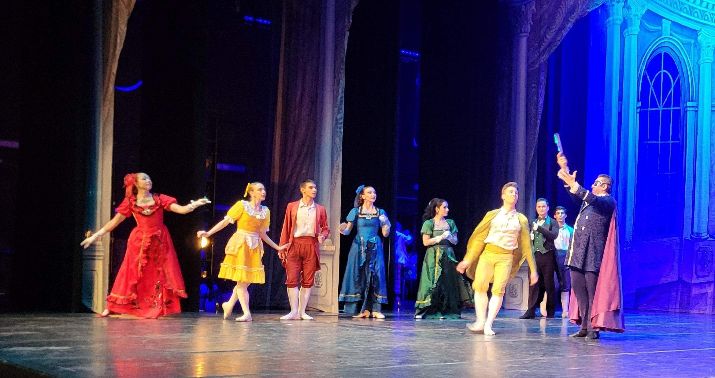 Imágenes del espectáculo del Cascanueces, a cargo del Ballet Clásico de Ucrania 