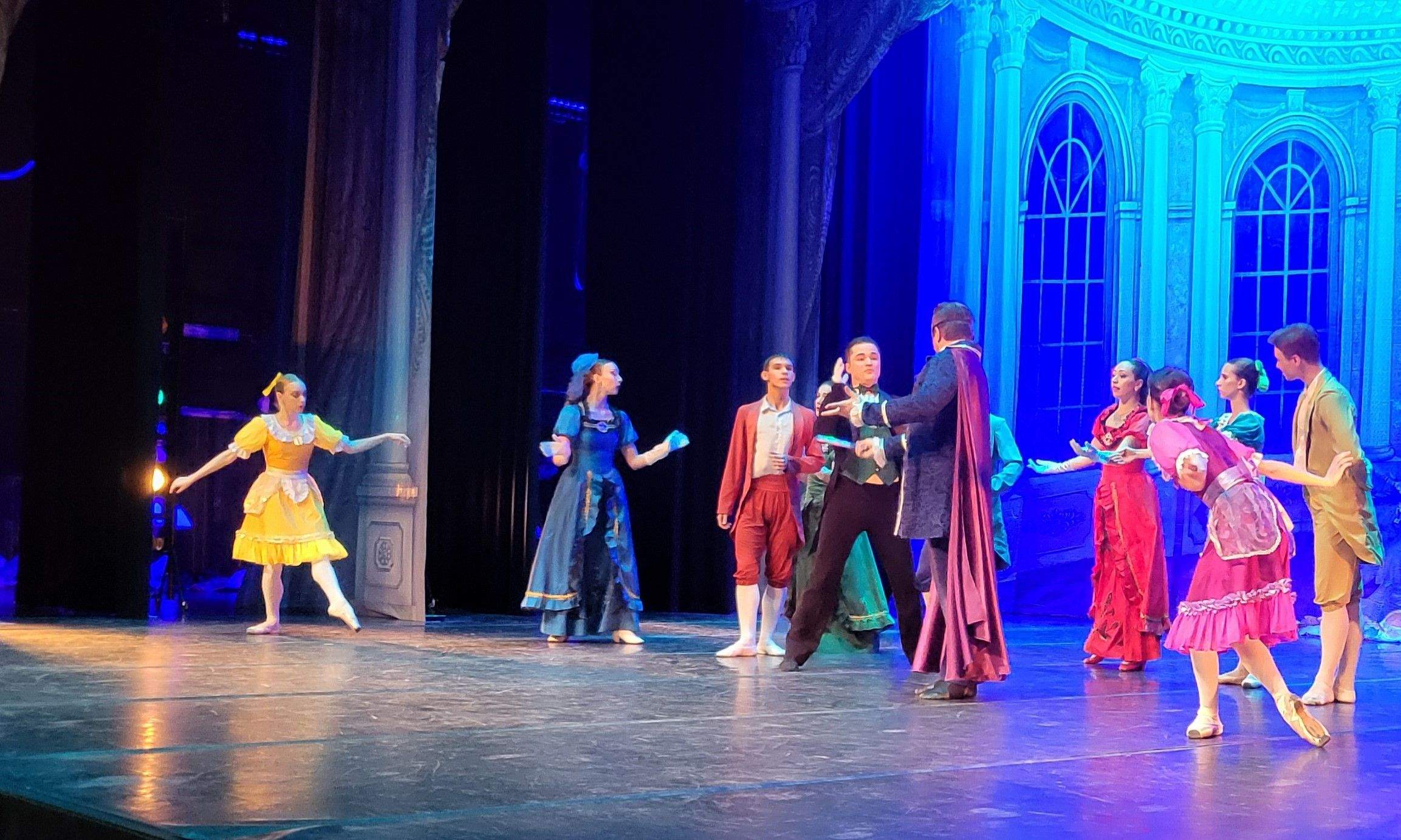 Imágenes del espectáculo del Cascanueces, a cargo del Ballet Clásico de Ucrania 