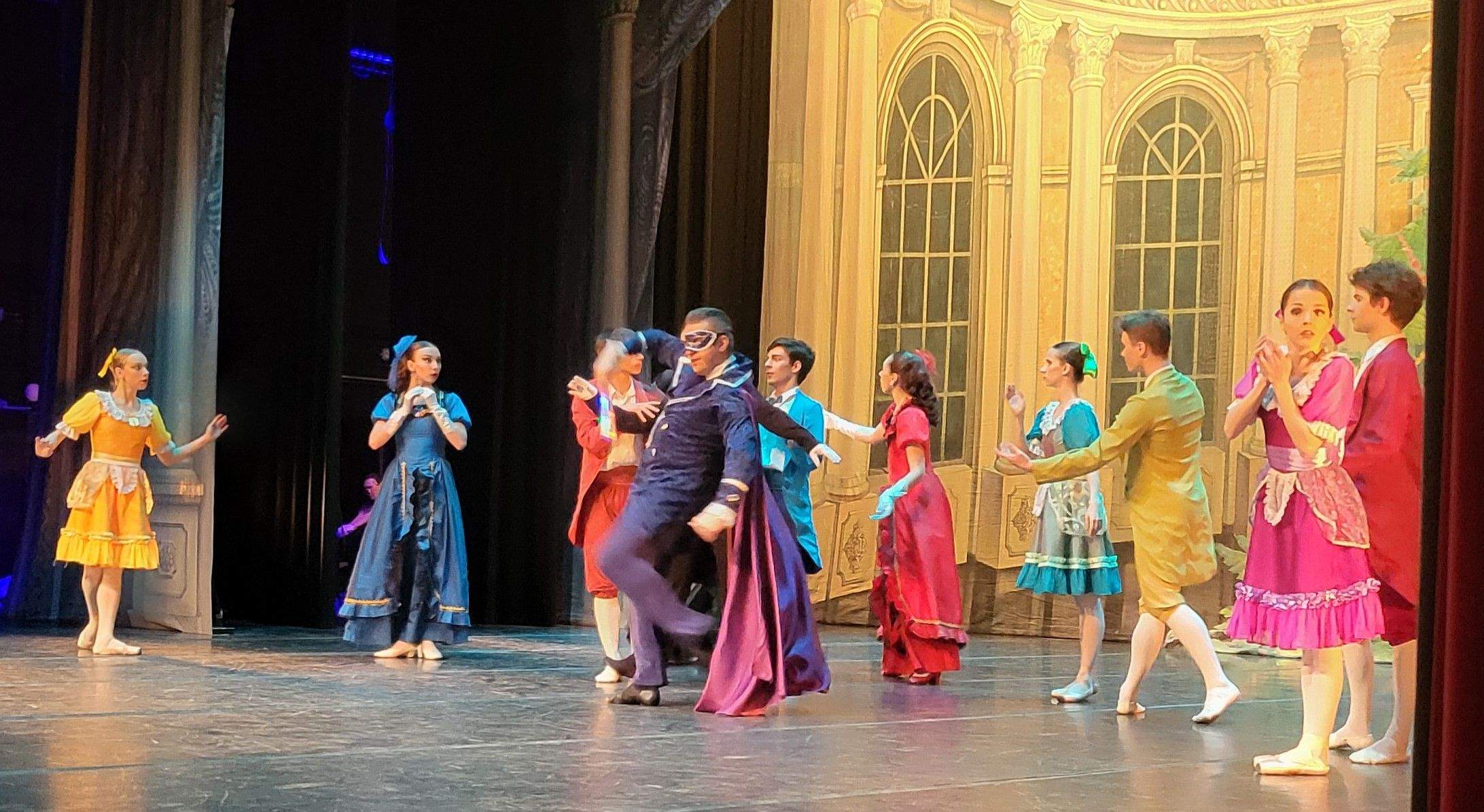 Imágenes del espectáculo del Cascanueces, a cargo del Ballet Clásico de Ucrania 