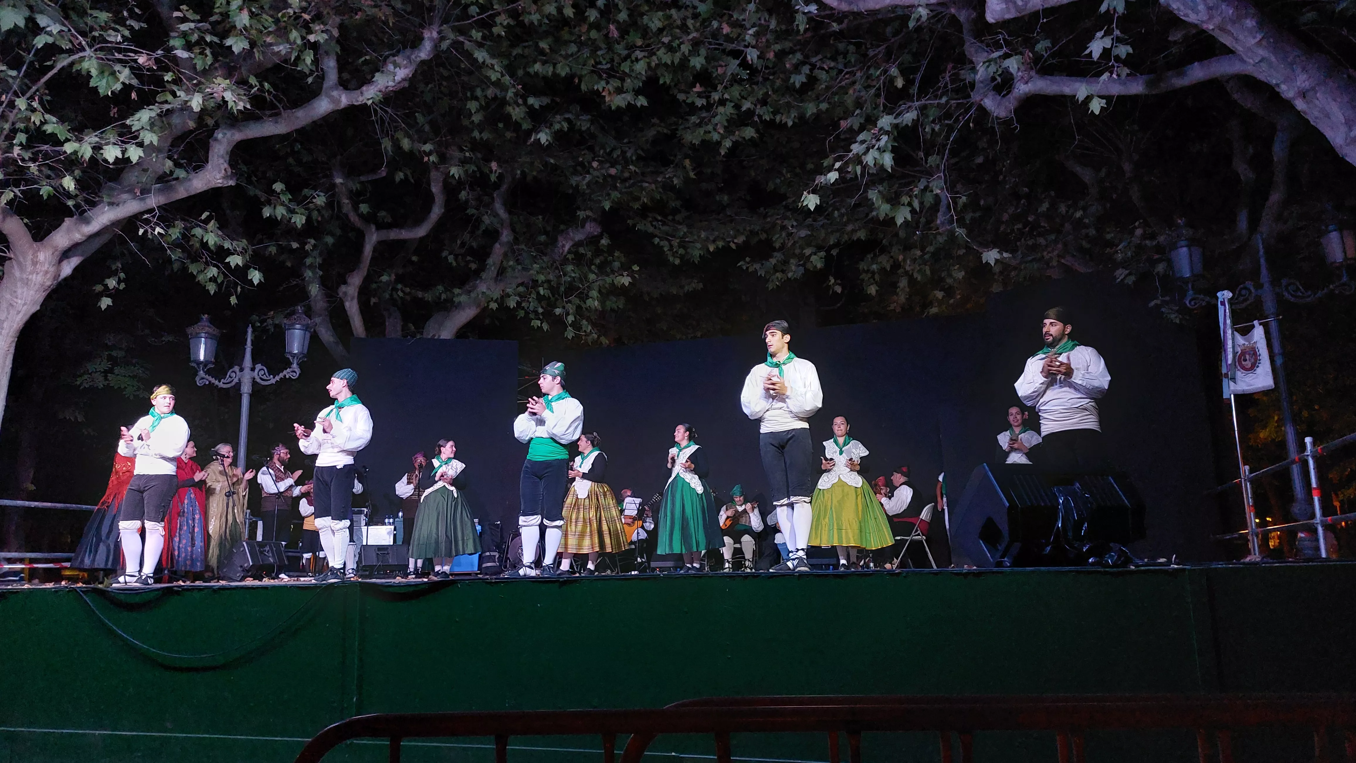 Roldán del Altoaragón en el Parque Miguel Servet