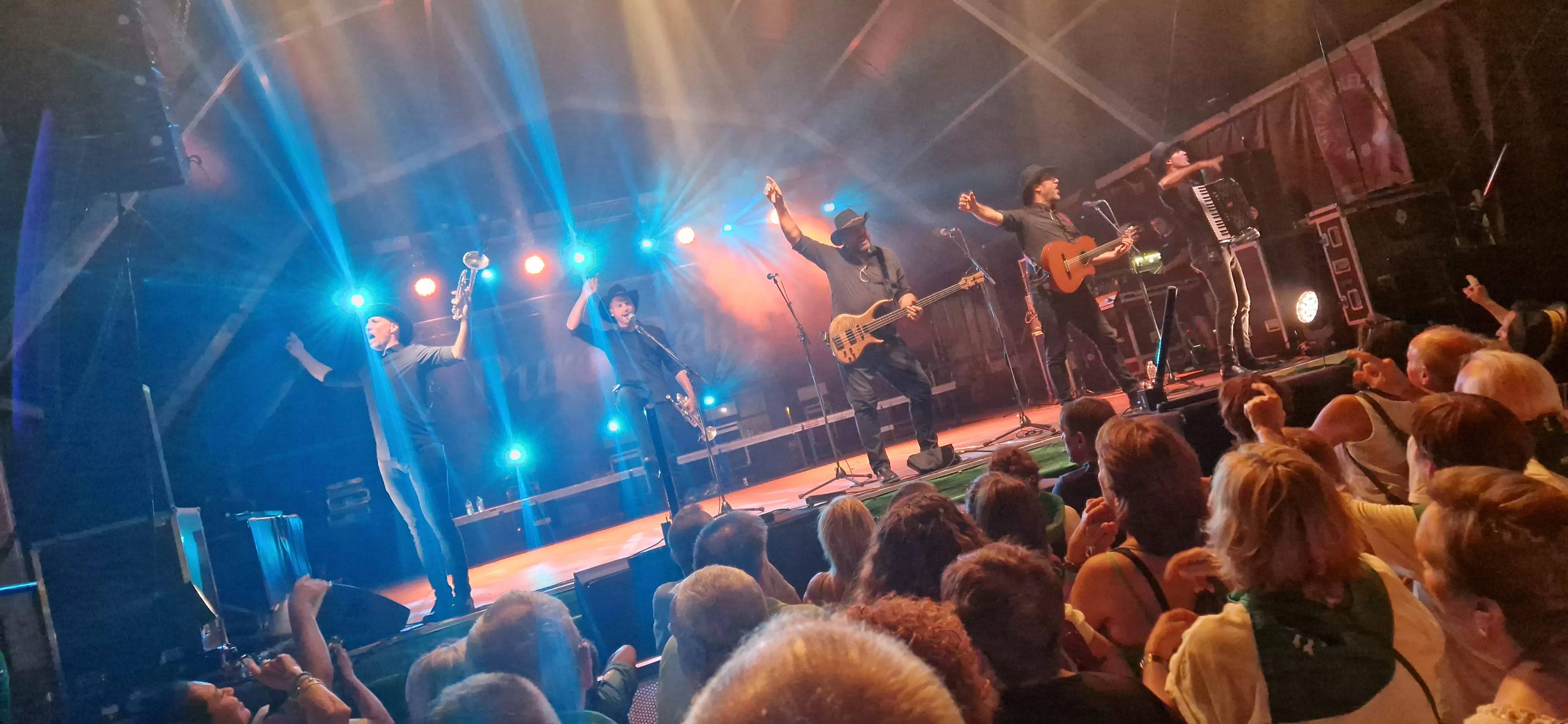 Puro Relajo en las fiestas de San Lorenzo de Huesca. Foto Myriam Martínez
