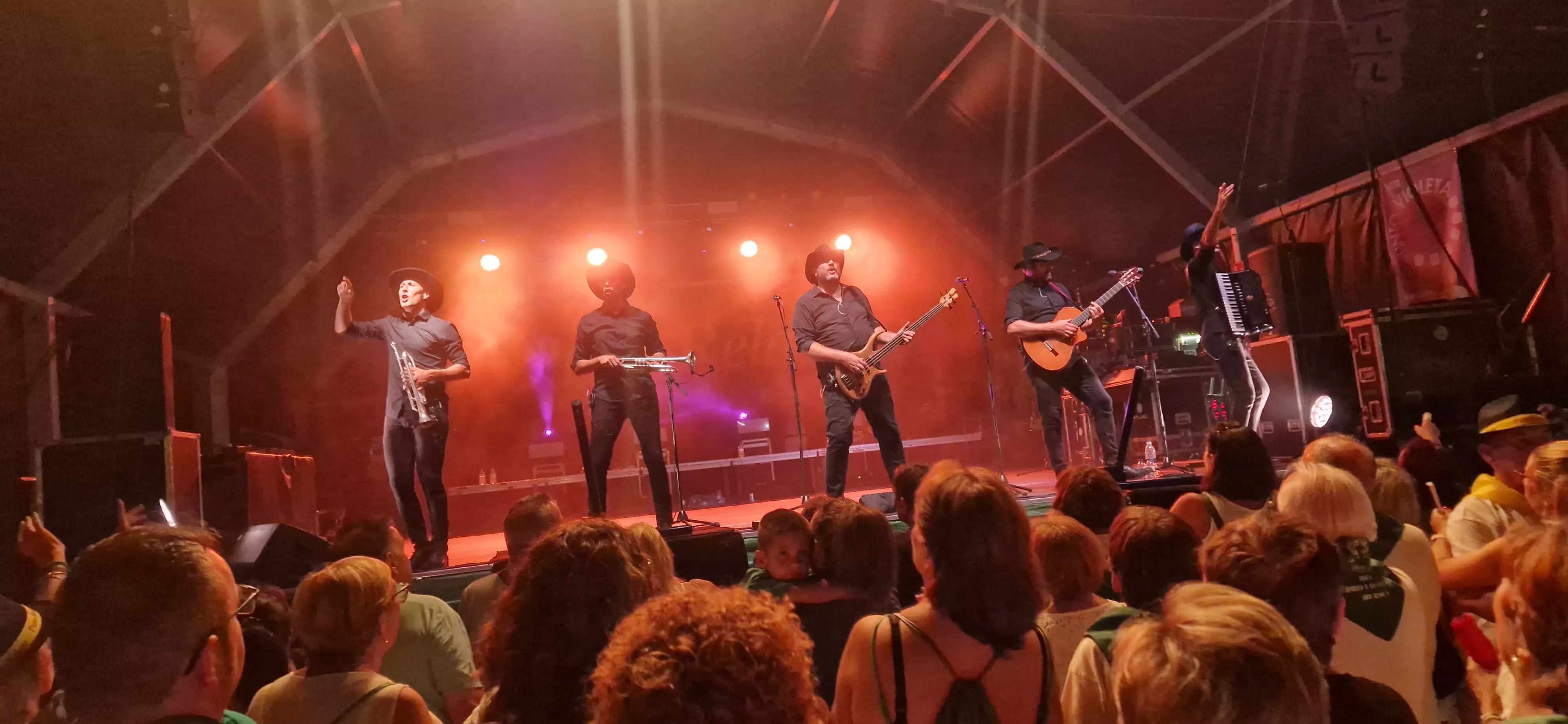 Puro Relajo en las fiestas de San Lorenzo de Huesca. Foto Myriam Martínez