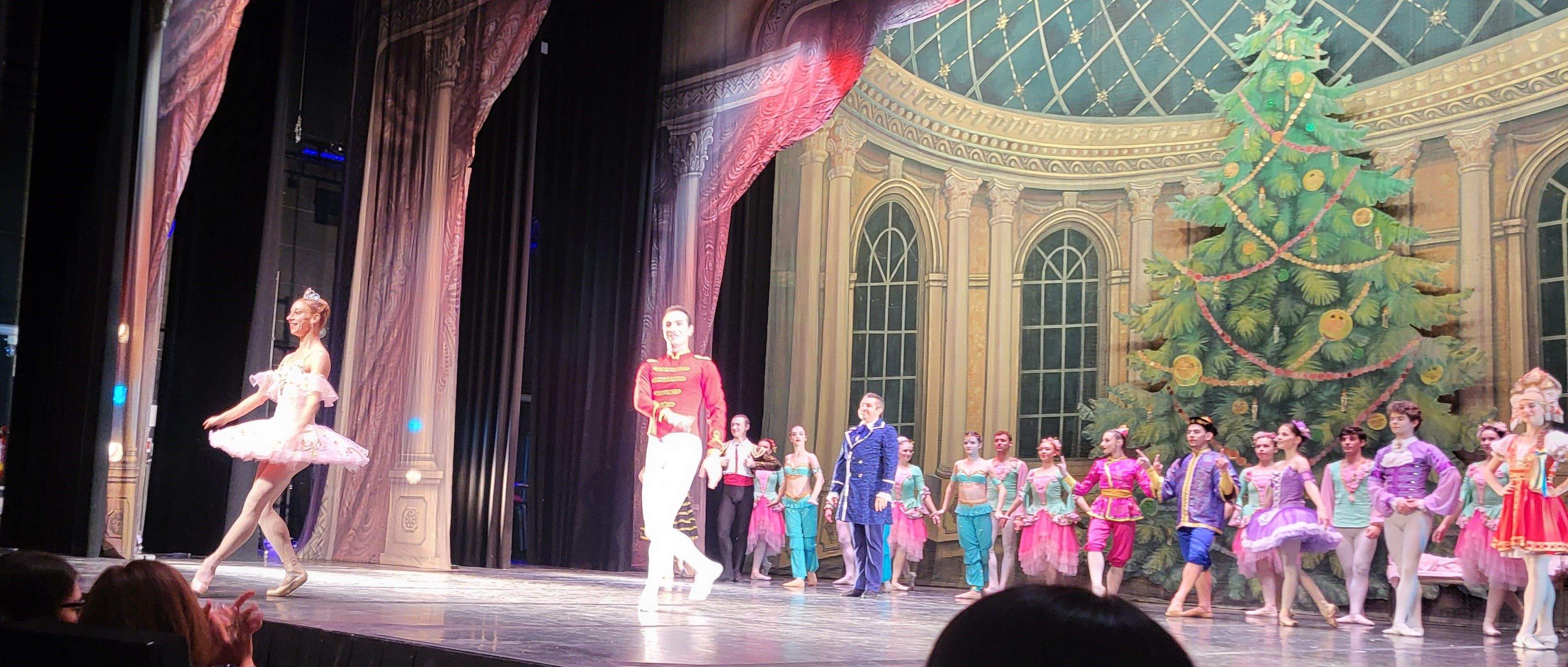 Imágenes del espectáculo del Cascanueces, a cargo del Ballet Clásico de Ucrania 