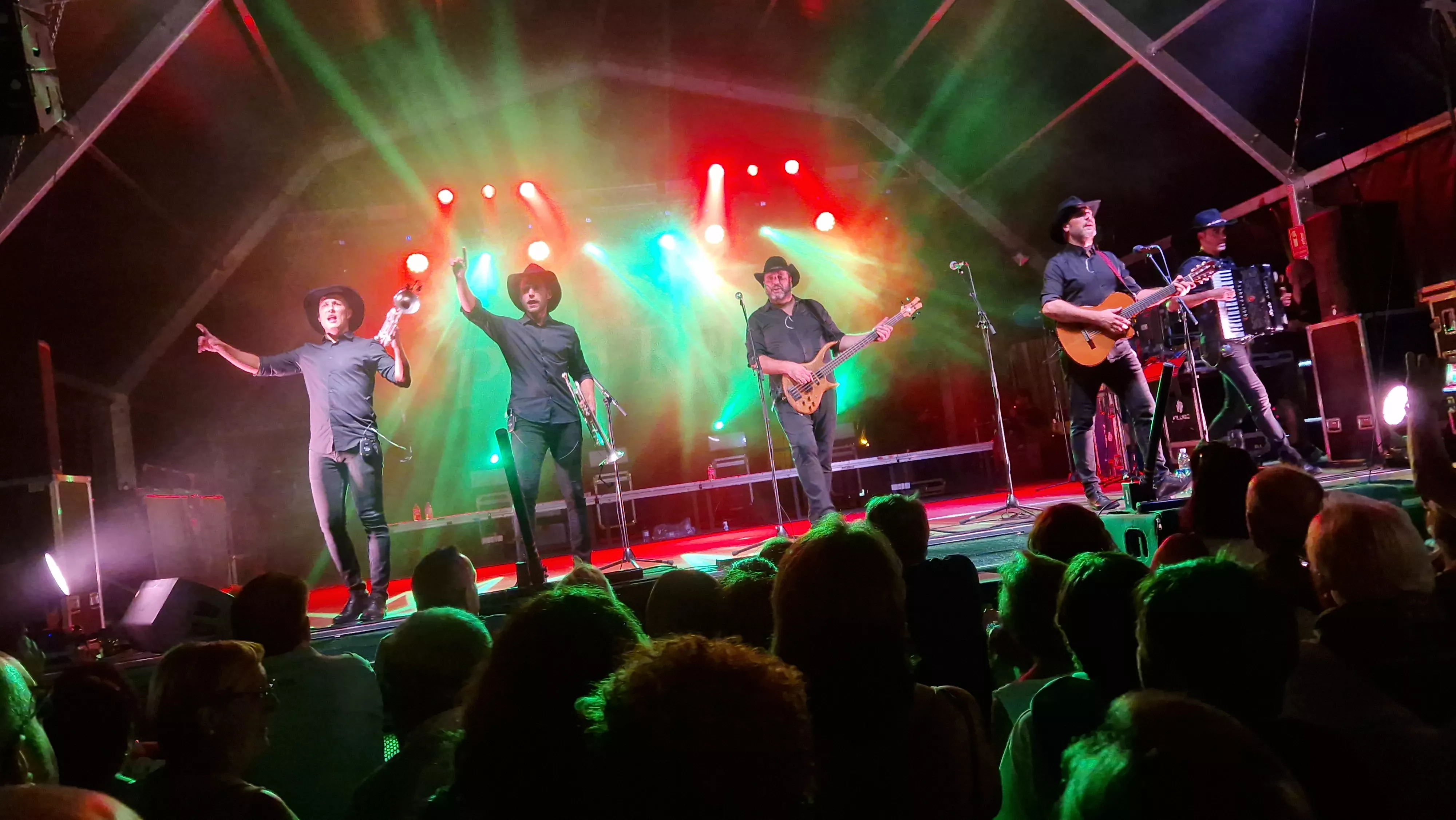 Puro Relajo en las fiestas de San Lorenzo de Huesca. Foto Myriam Martínez