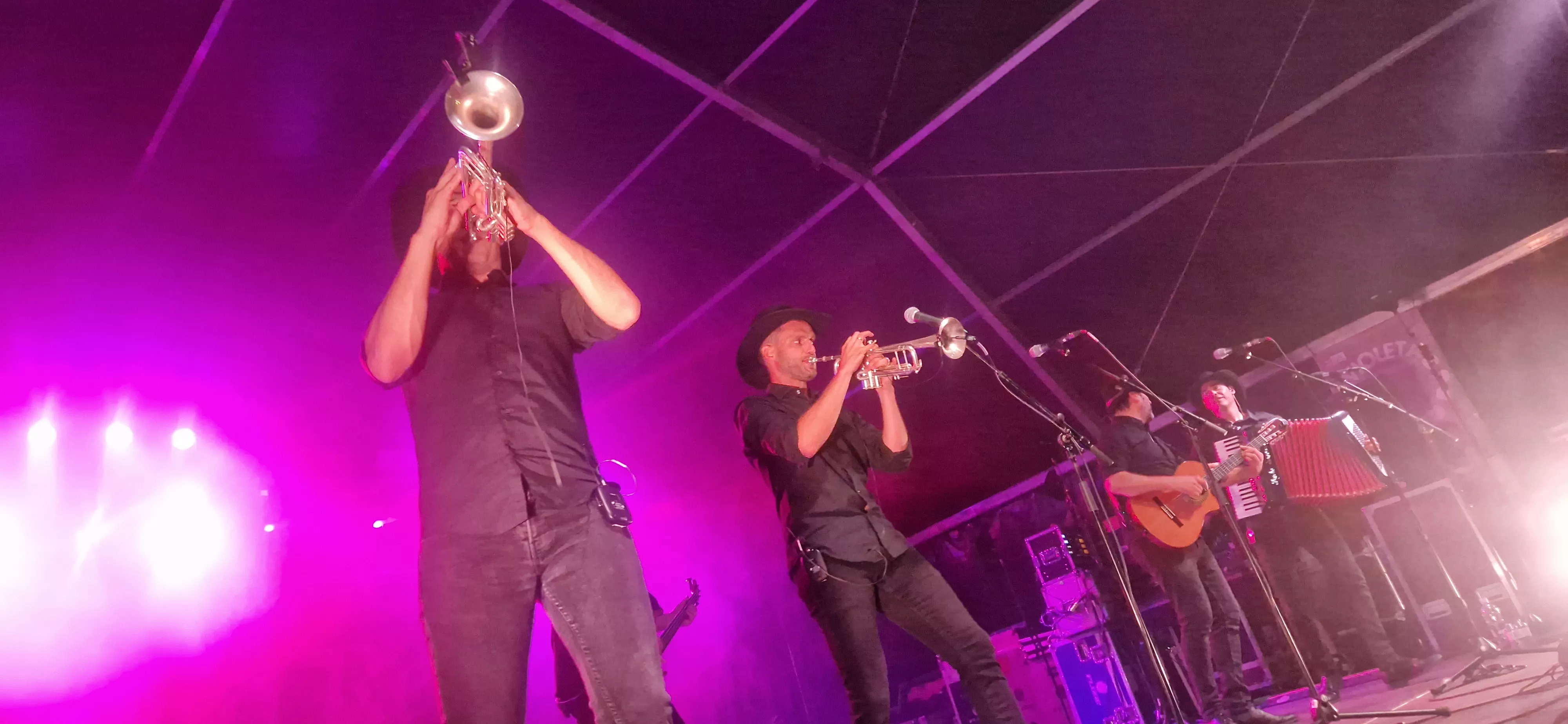 Puro Relajo en las fiestas de San Lorenzo de Huesca. Foto Myriam Martínez