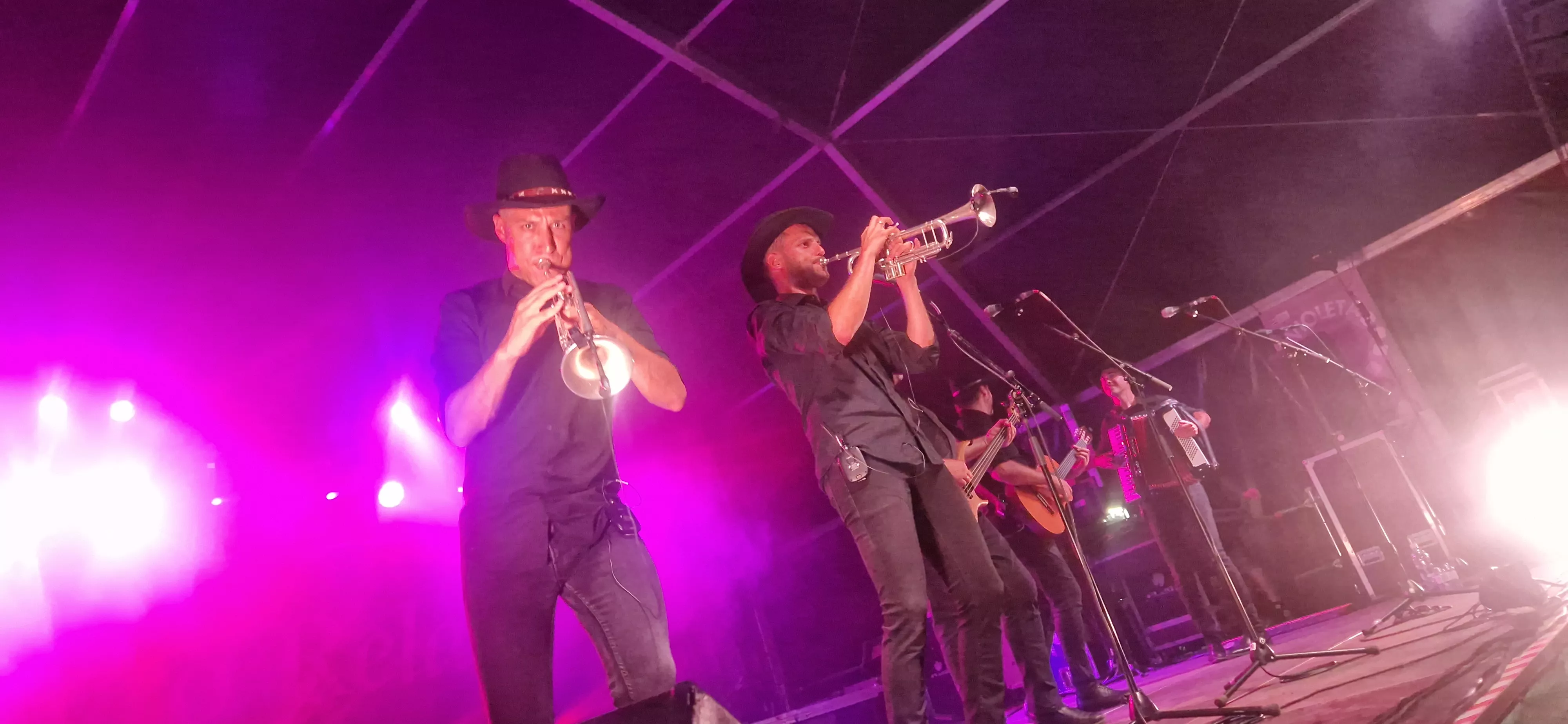 Puro Relajo en las fiestas de San Lorenzo de Huesca. Foto Myriam Martínez