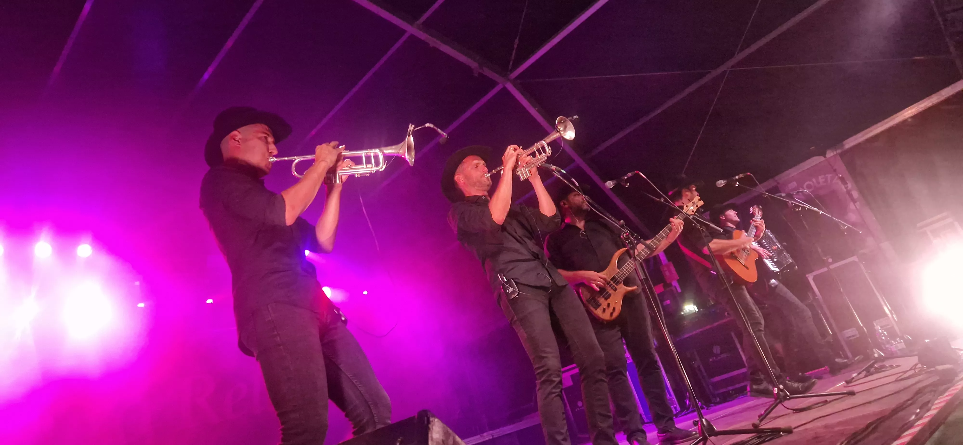 Puro Relajo en las fiestas de San Lorenzo de Huesca. Foto Myriam Martínez