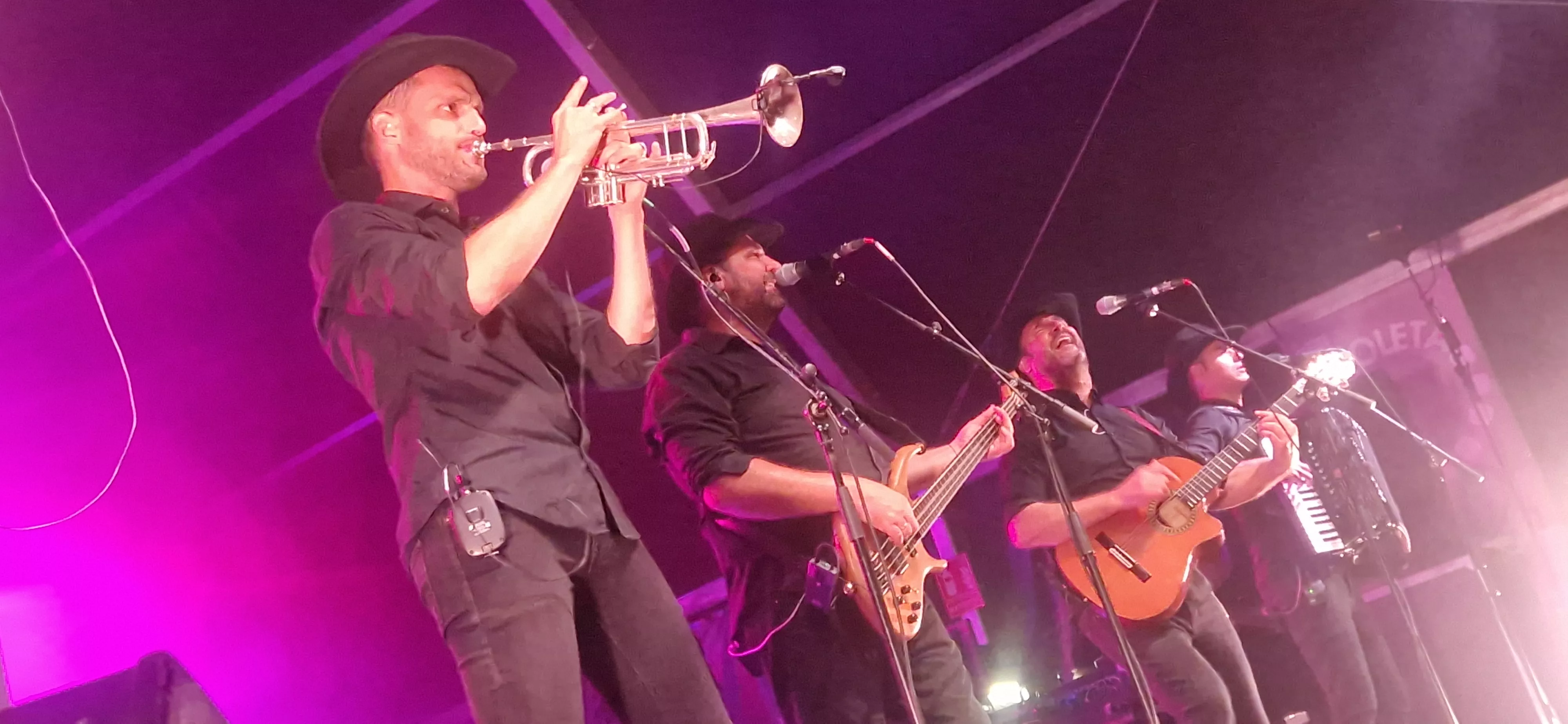 Puro Relajo en las fiestas de San Lorenzo de Huesca. Foto Myriam Martínez