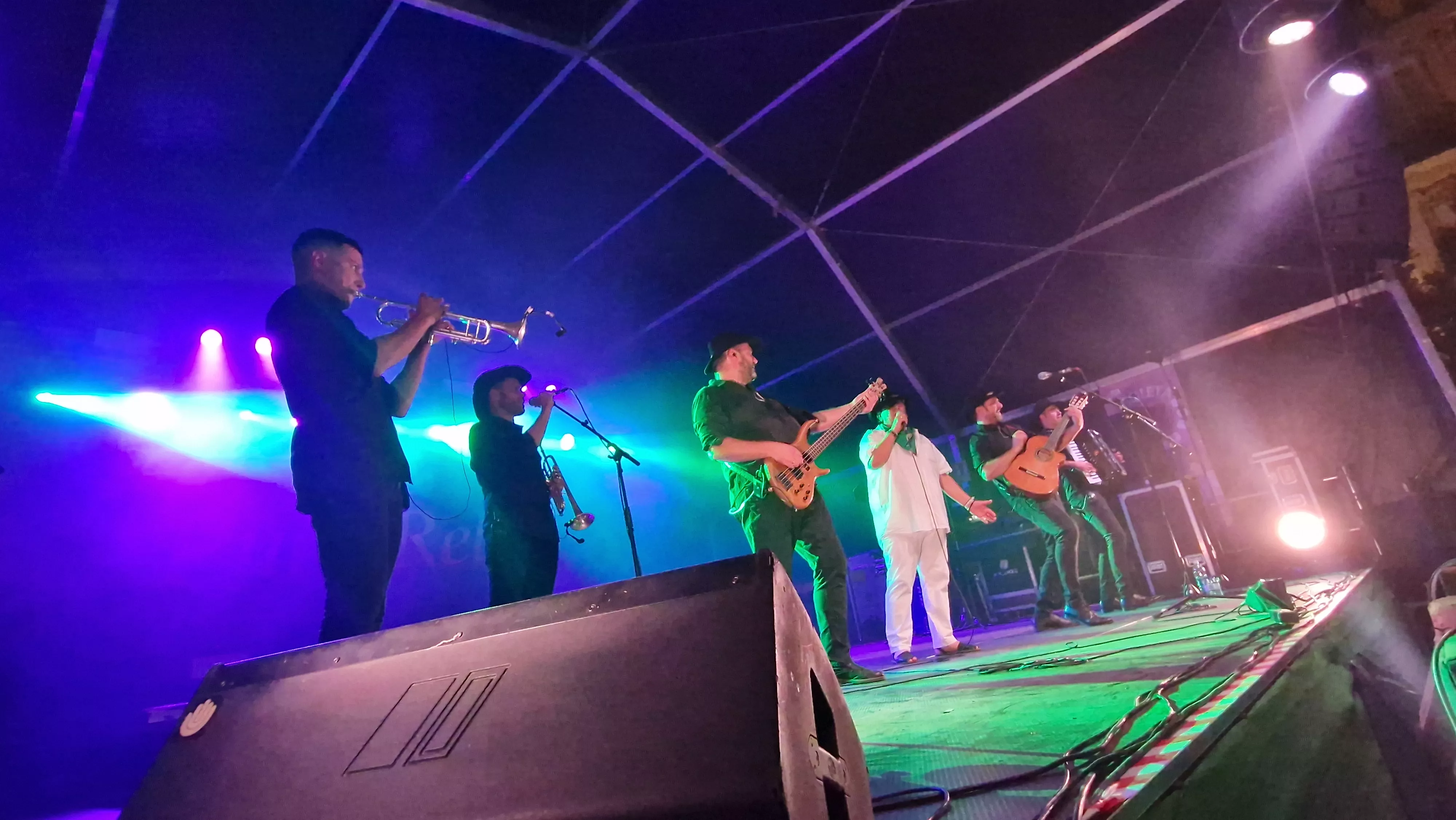 Puro Relajo en las fiestas de San Lorenzo de Huesca. Foto Myriam Martínez