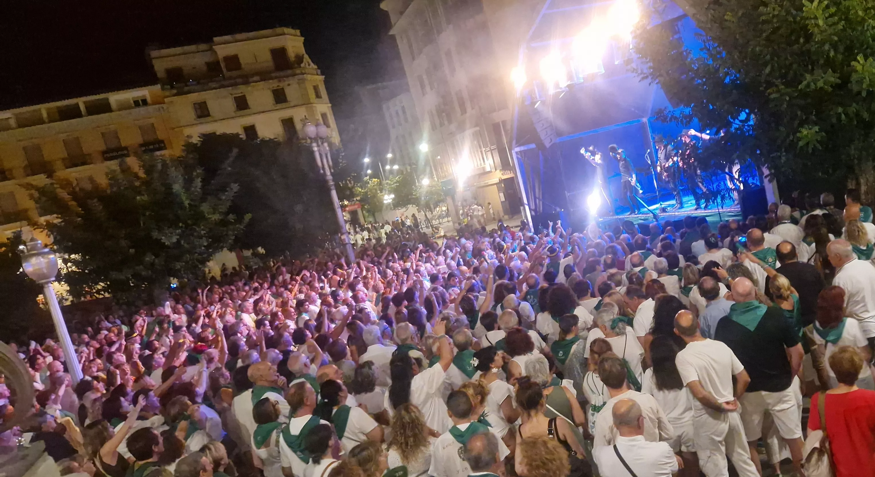 Puro Relajo en las fiestas de San Lorenzo de Huesca. Foto Myriam Martínez